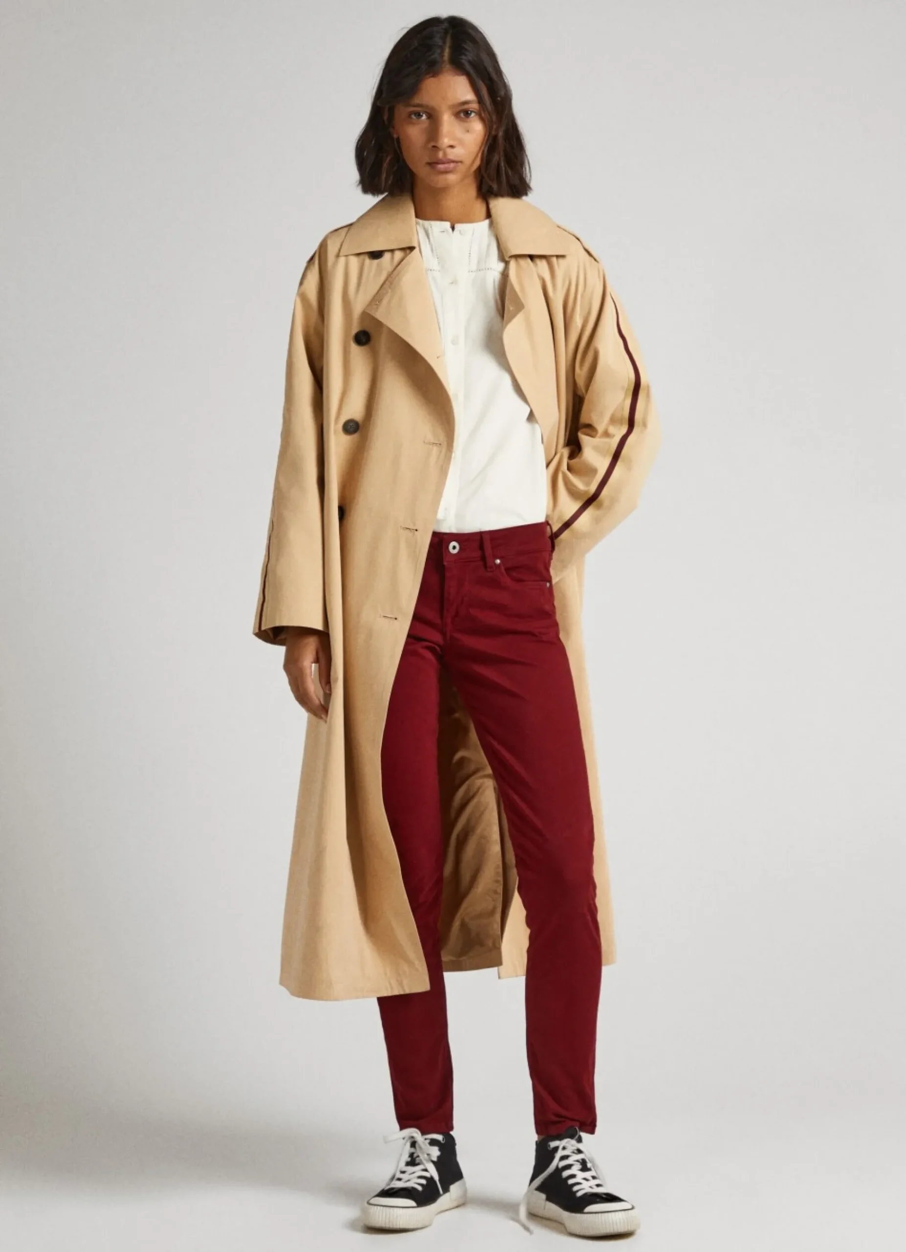 Mulher Pepe Jeans Calças>Calças Skinny Fit De 5 Bolsos