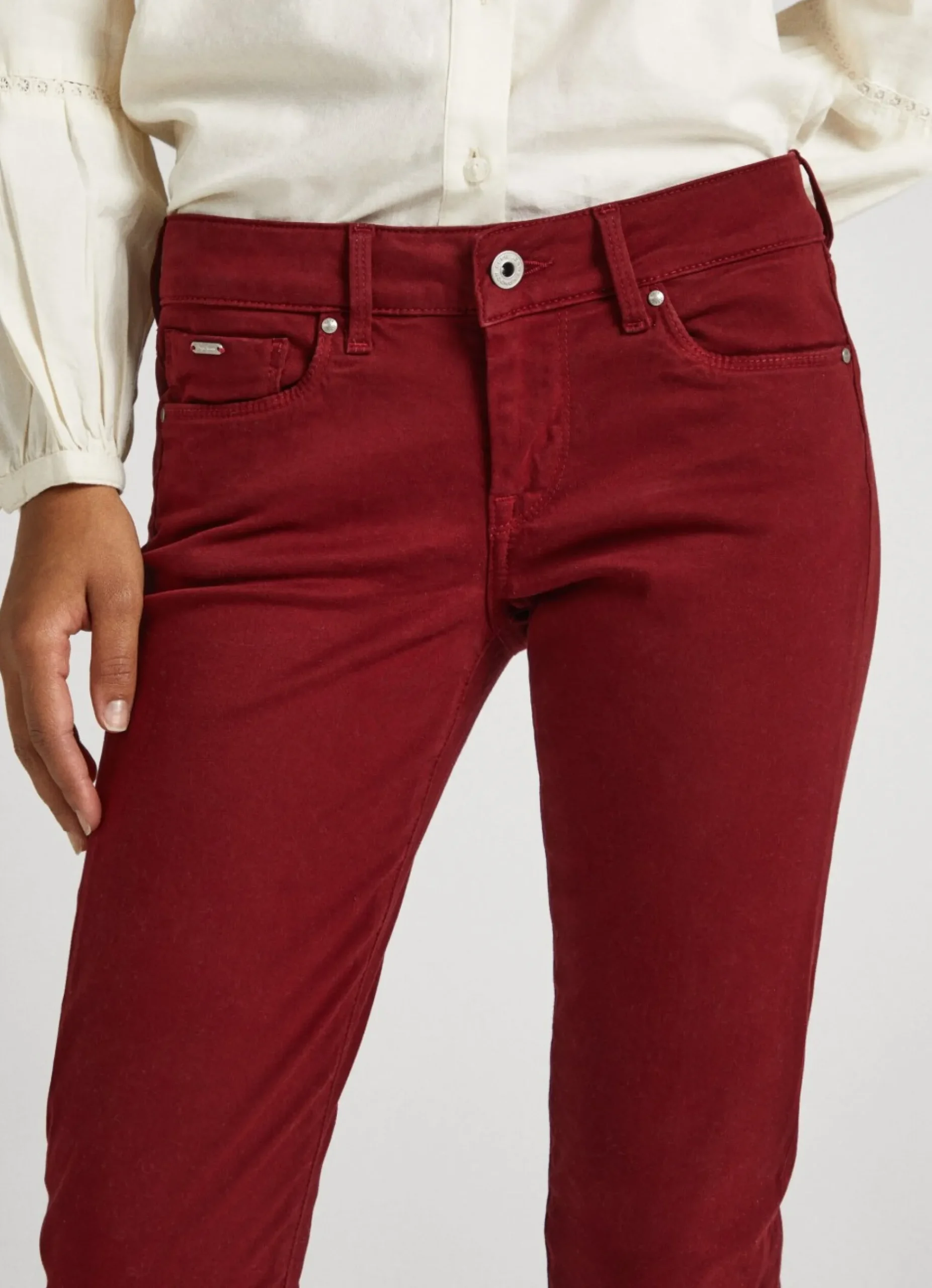 Mulher Pepe Jeans Calças>Calças Skinny Fit De 5 Bolsos