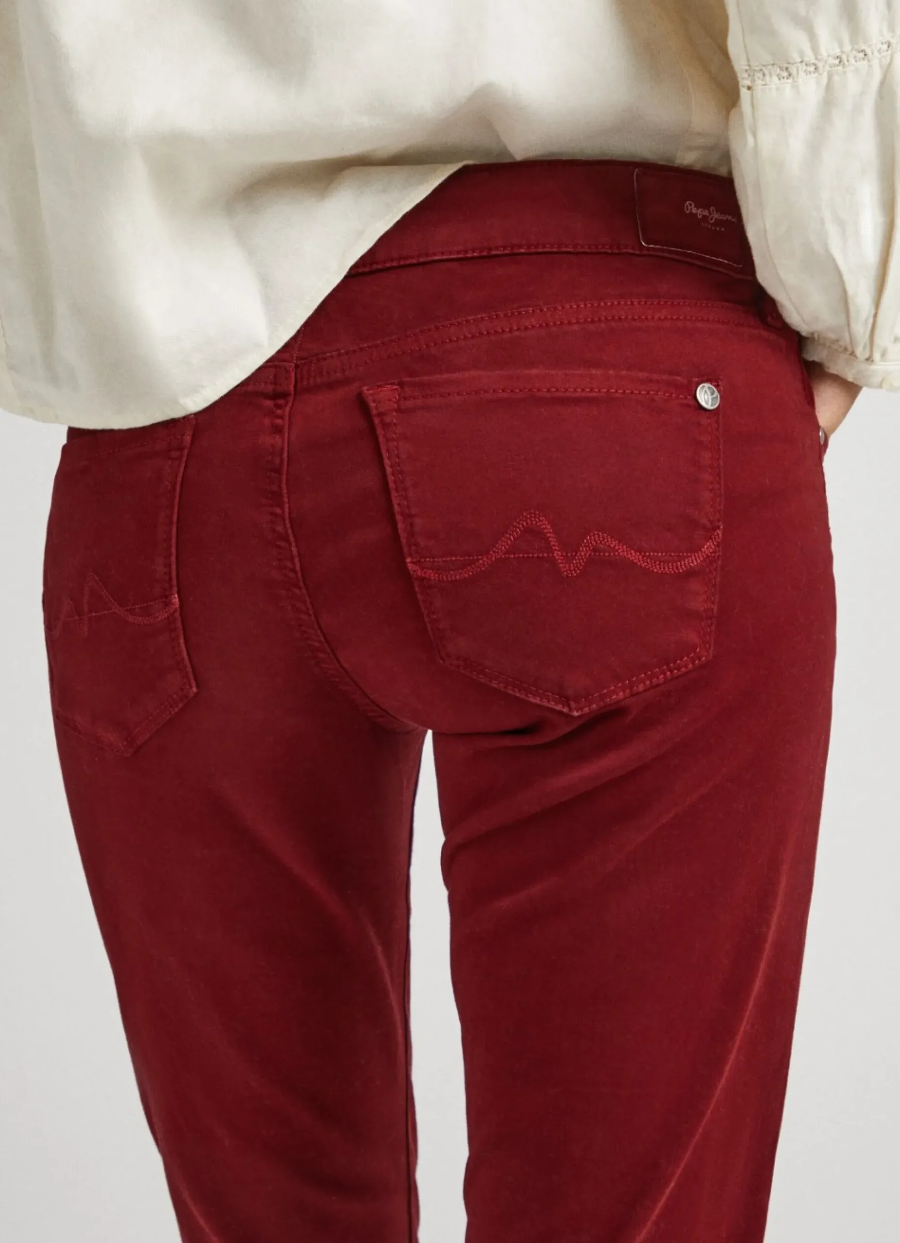 Mulher Pepe Jeans Calças>Calças Skinny Fit De 5 Bolsos