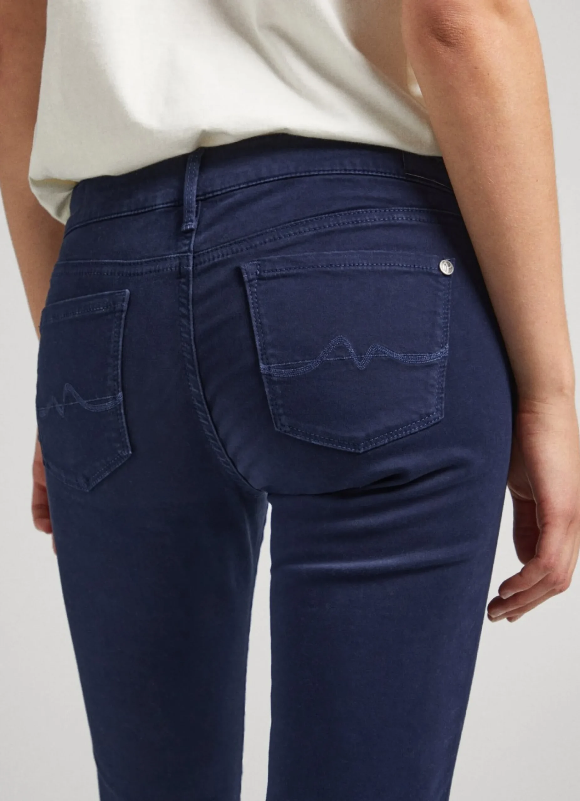 Mulher Pepe Jeans Calças>Calças Skinny Fit De 5 Bolsos