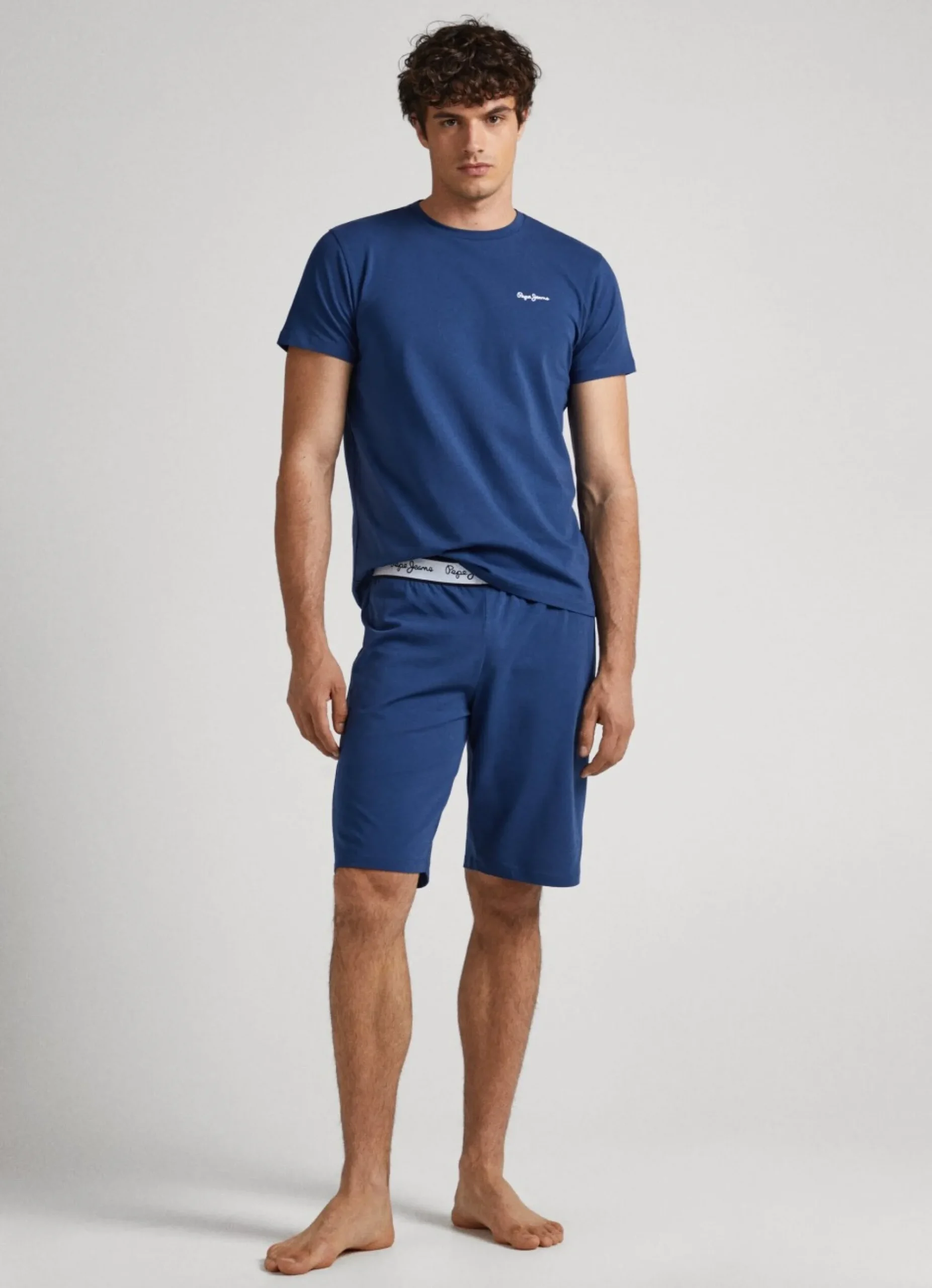 Homem Pepe Jeans Underwear>Calções Leves Cintura Elastica