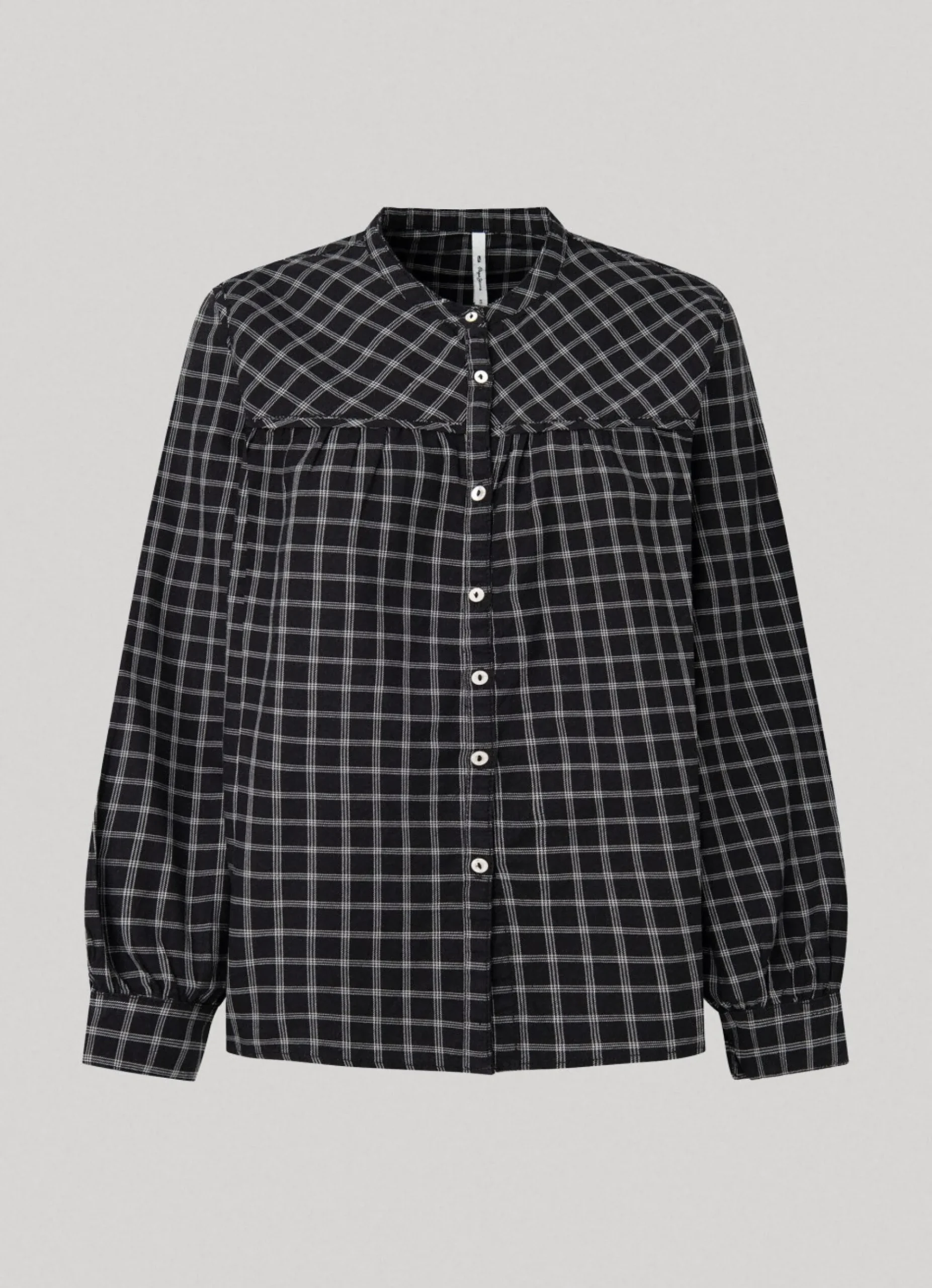 Mulher Pepe Jeans Camisas E Blusas>Camisa Algodao Xadrez