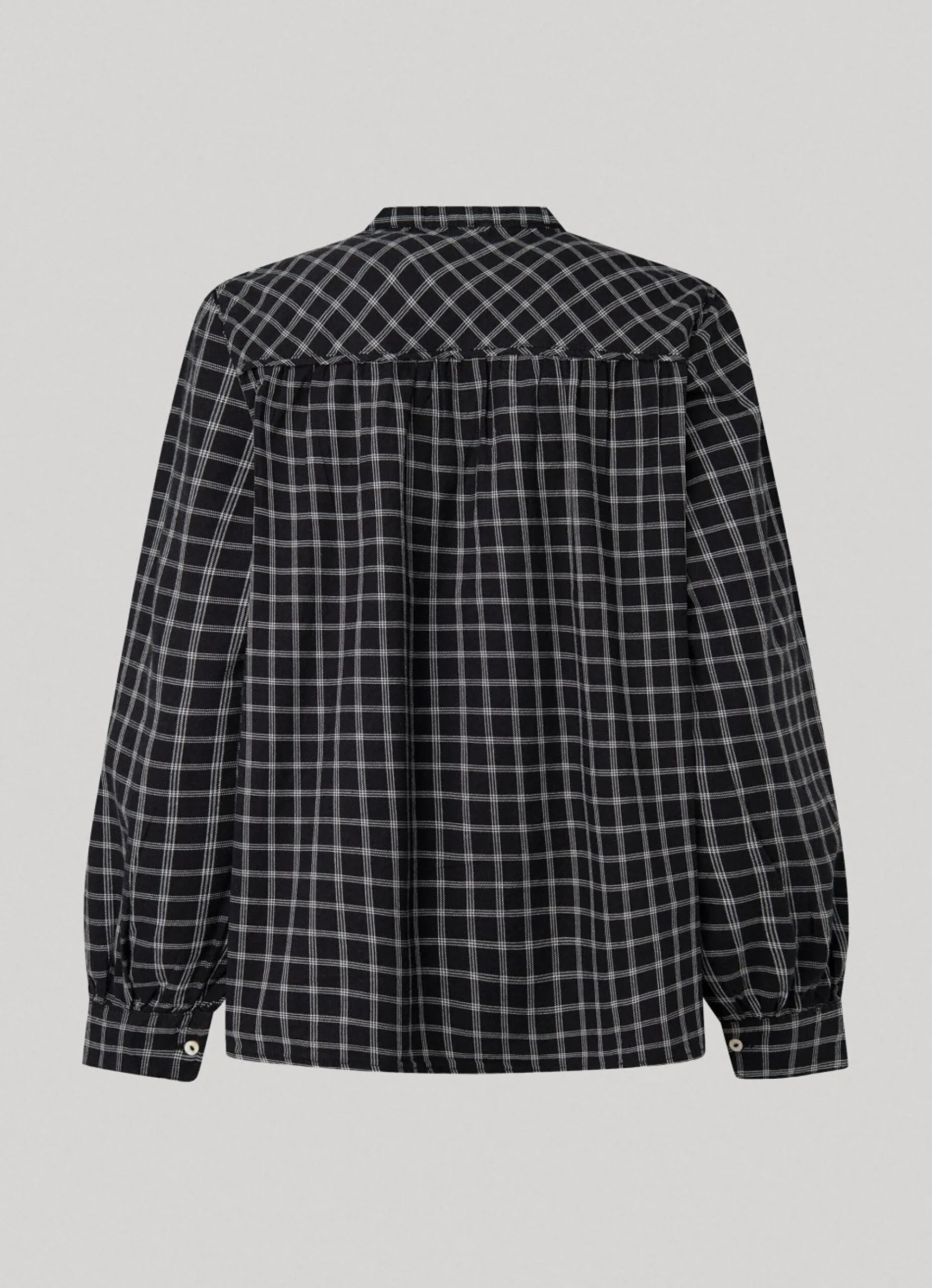 Mulher Pepe Jeans Camisas E Blusas>Camisa Algodao Xadrez