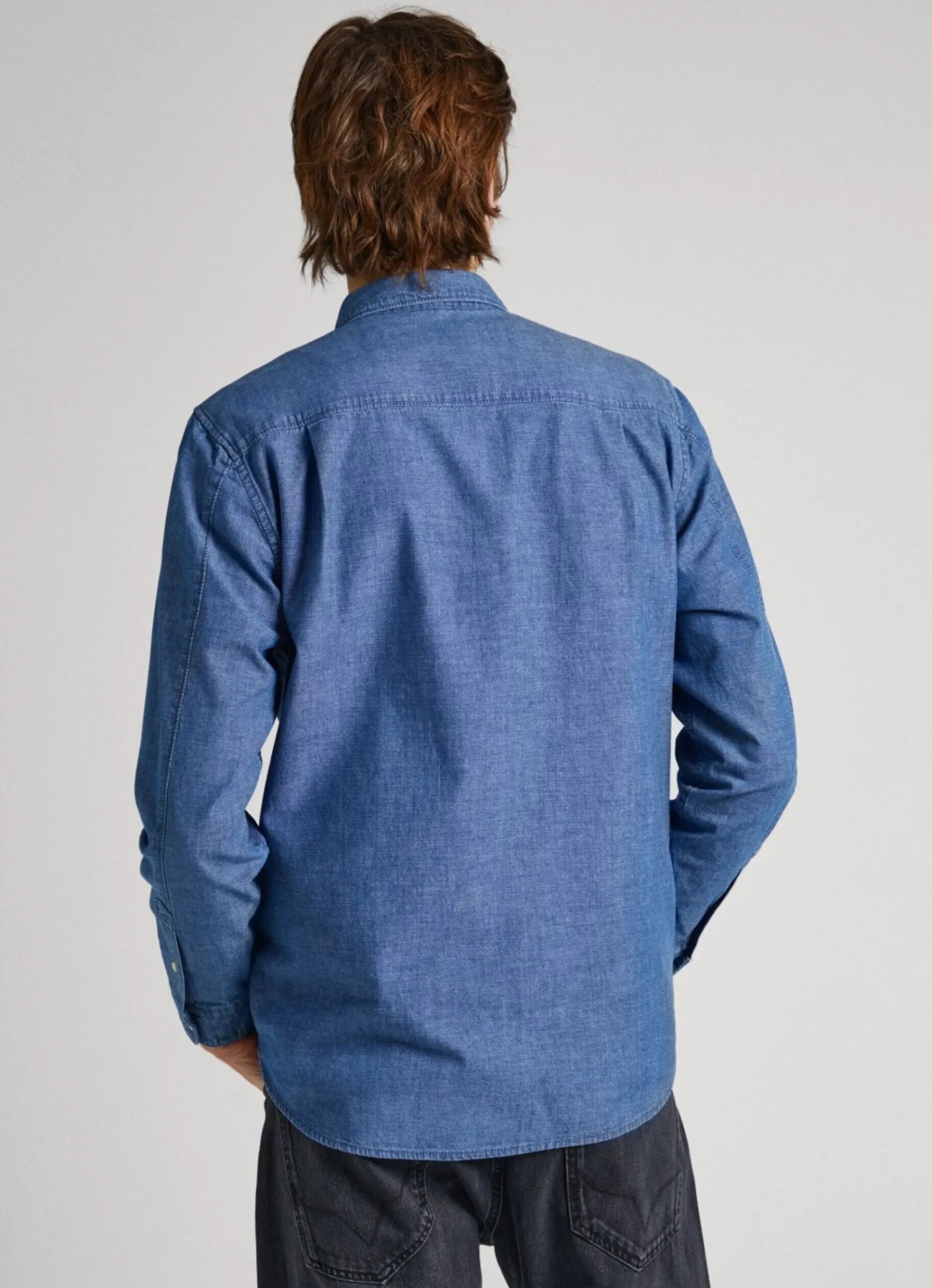Homem Pepe Jeans Camisas>Camisa Cambray Regular Fit