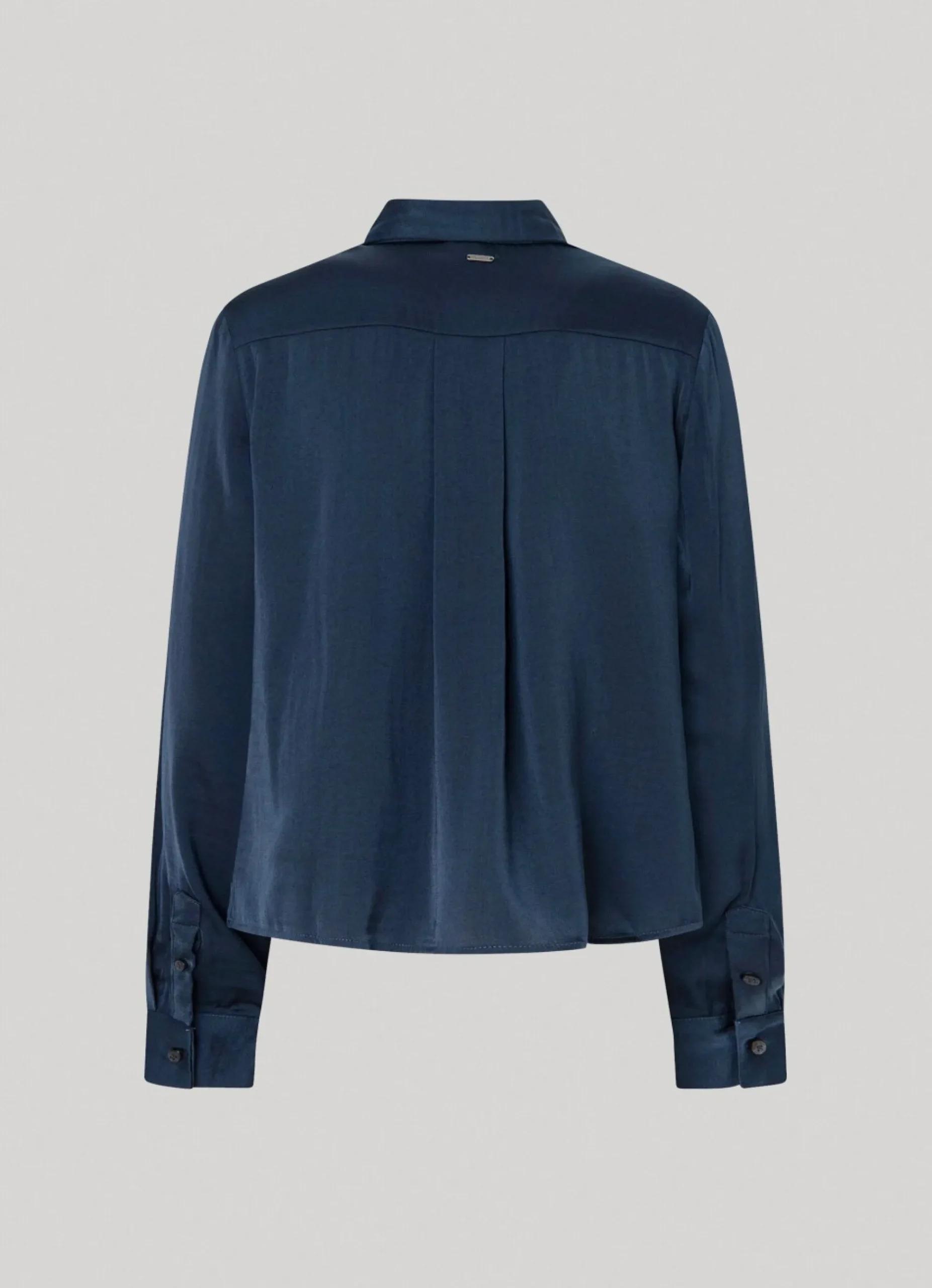 Mulher Pepe Jeans Camisas E Blusas>Camisa Cetim Regular Fit