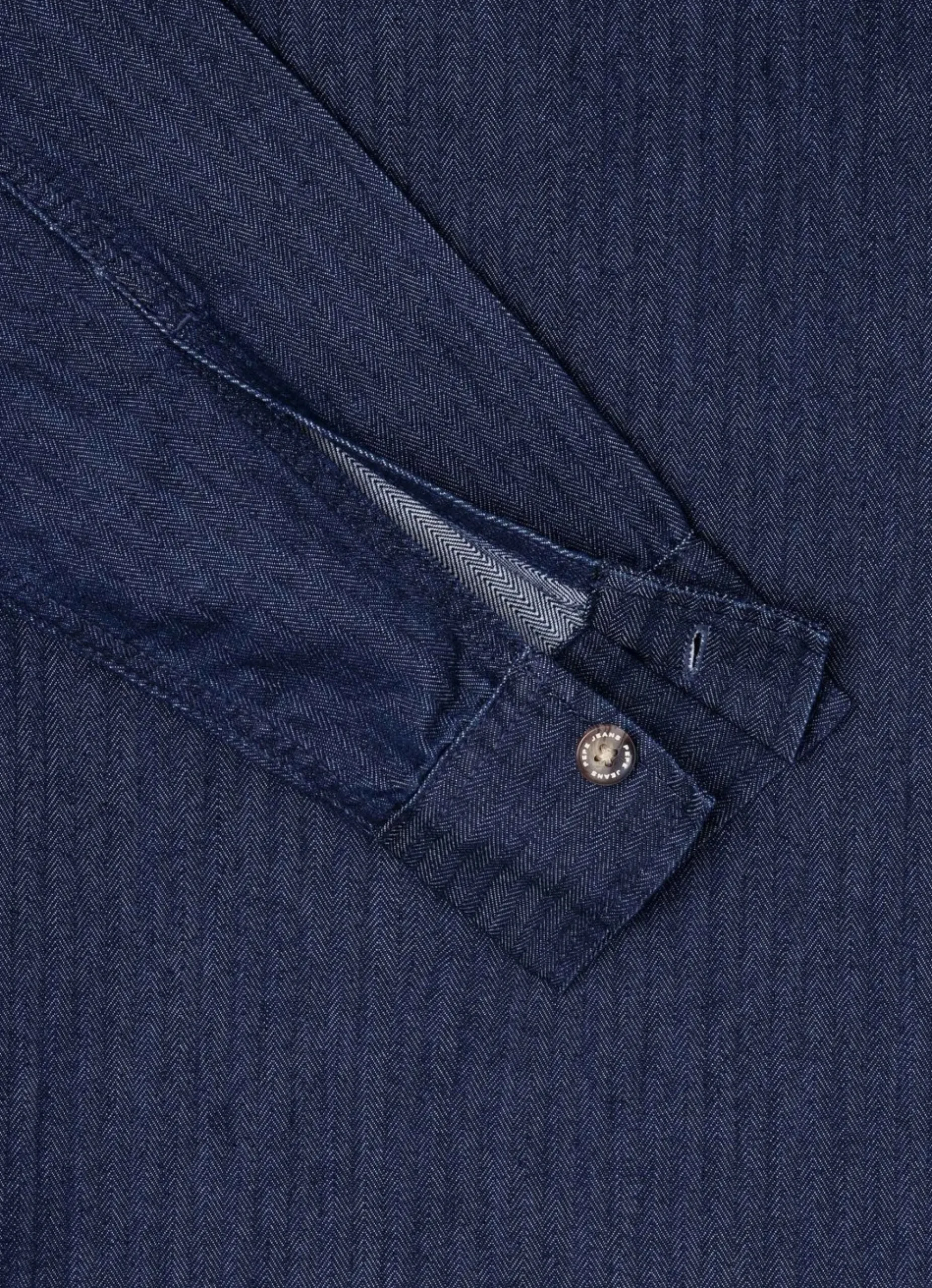 Homem Pepe Jeans Camisas>Camisa Espinha De Peixe
