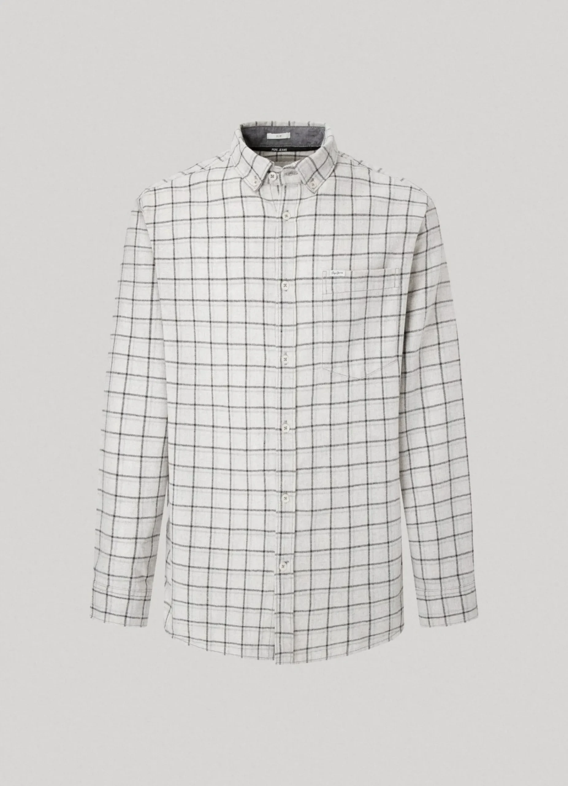 Homem Pepe Jeans Camisas>Camisa Melange Xadrez Janela