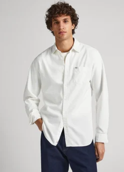 Homem Pepe Jeans Camisas>Camisa Oxford Regular Fit