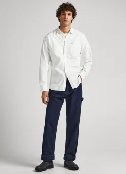 Homem Pepe Jeans Camisas>Camisa Oxford Regular Fit