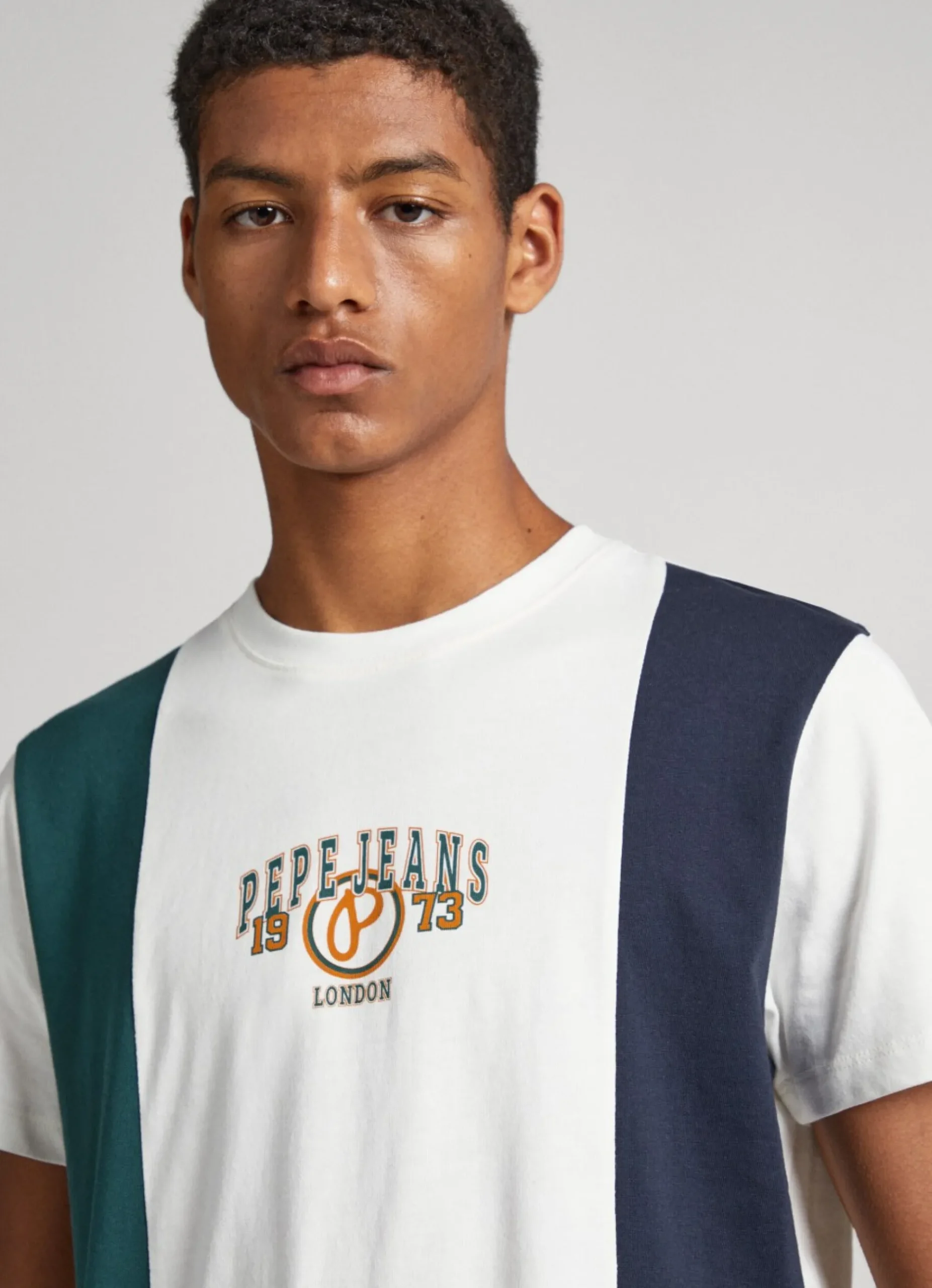 Homem Pepe Jeans T-Shirts>Camisa Paineis Frontais