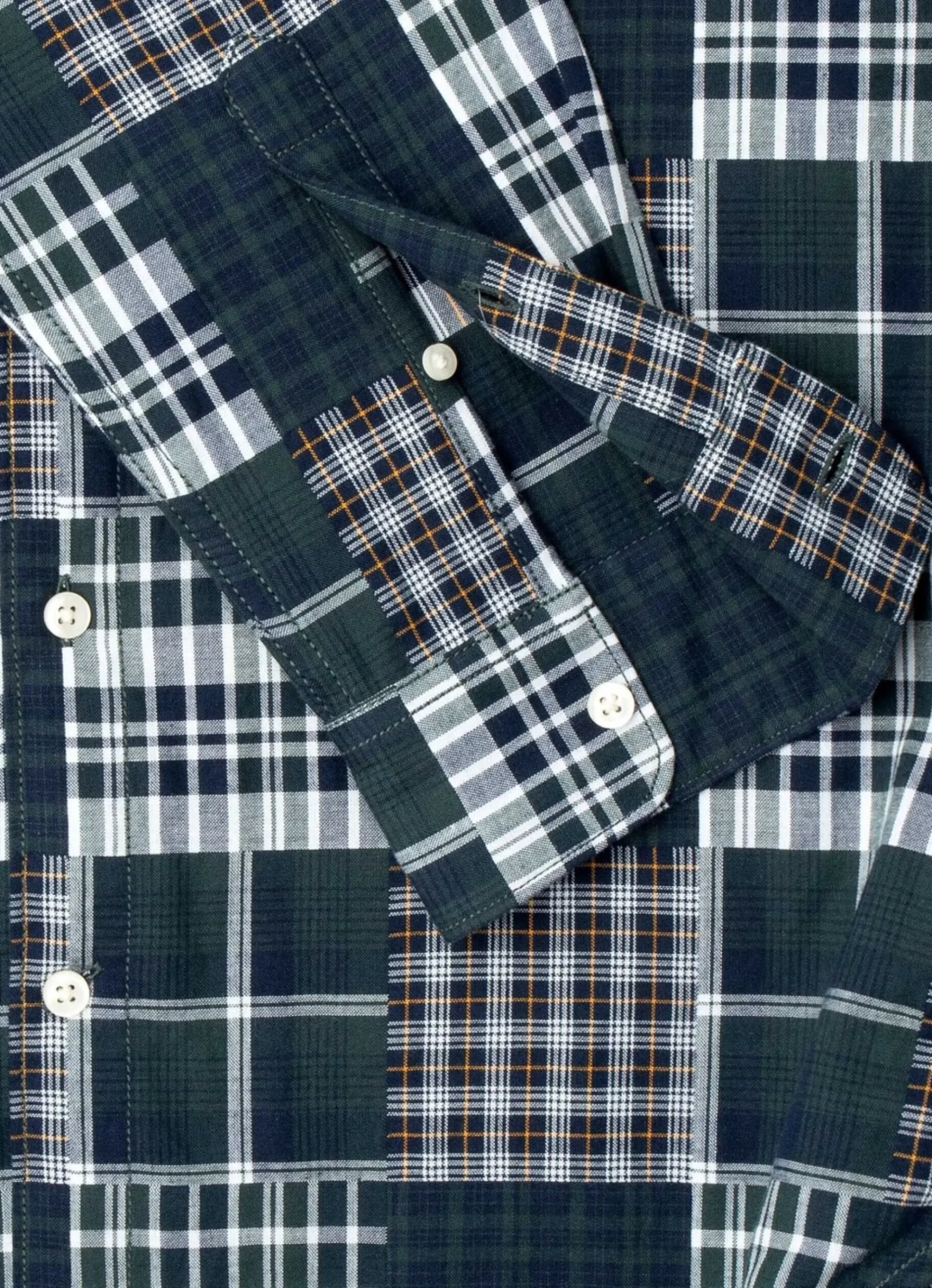 Homem Pepe Jeans Camisas>Camisa Patchwork Regular Fit