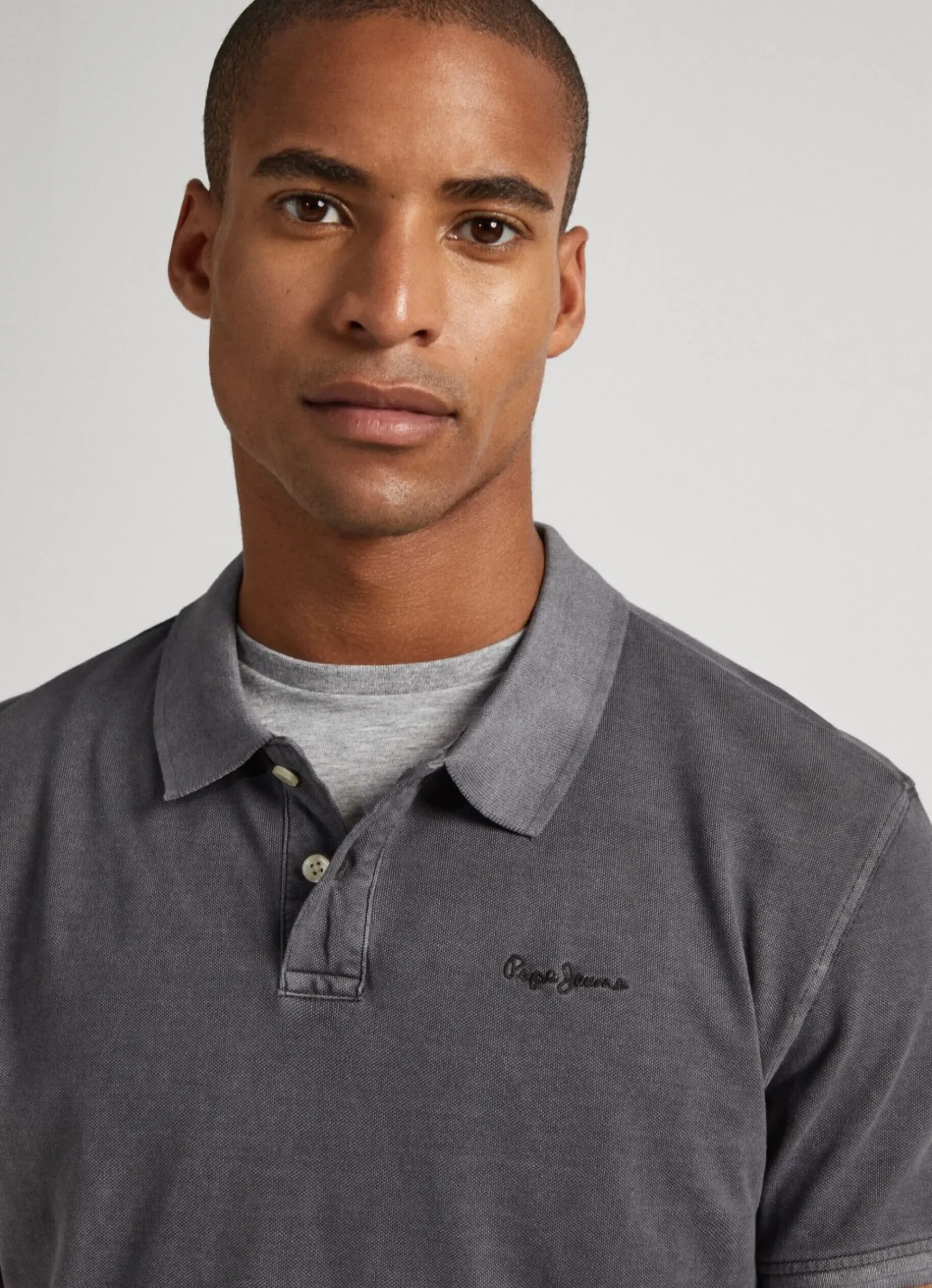 Homem Pepe Jeans Polos>Camisa Piquet Com Logo Bordado