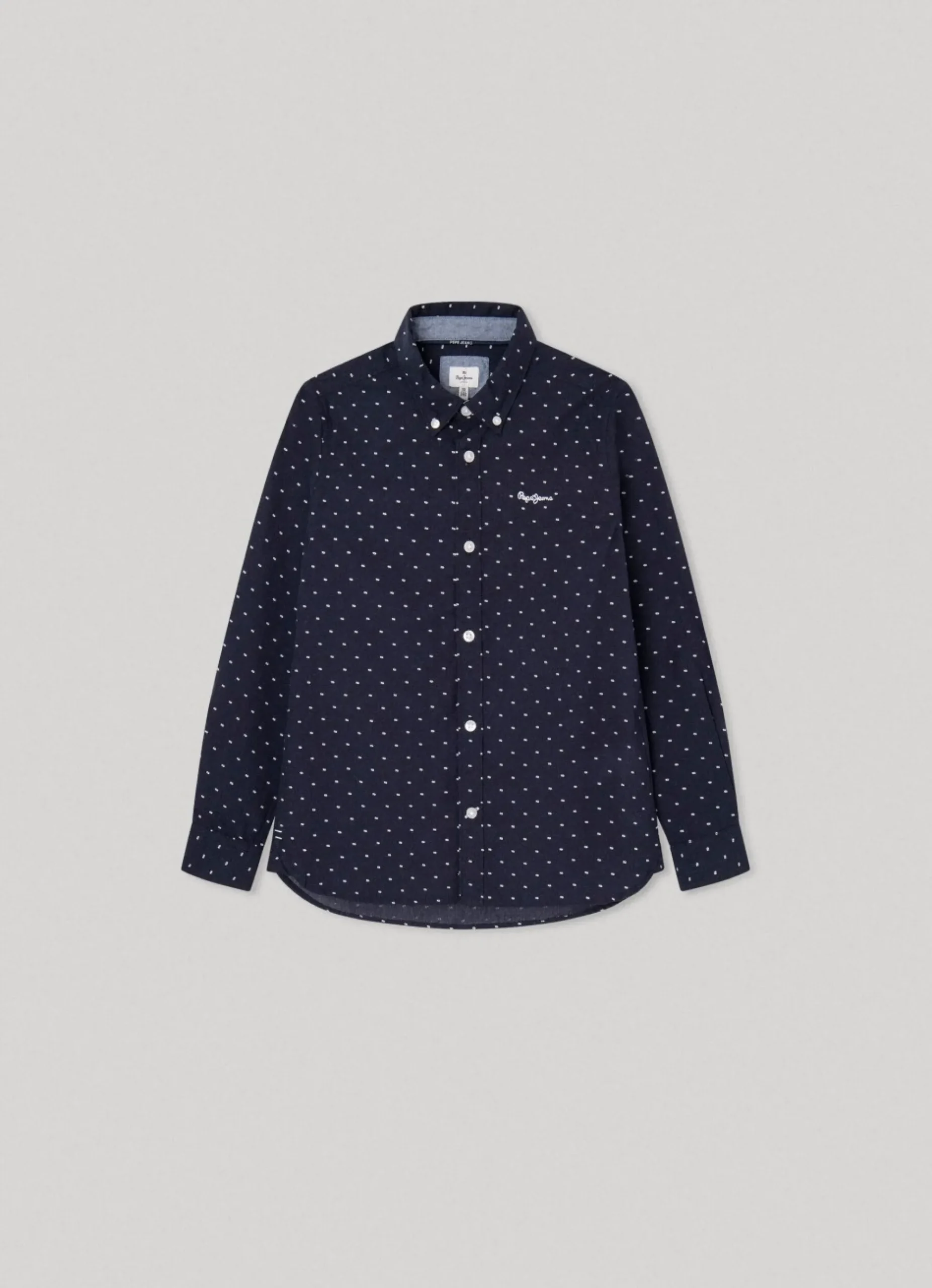 Rapaz Pepe Jeans Polos E Camisas>Camisa Popelina Bolinhas