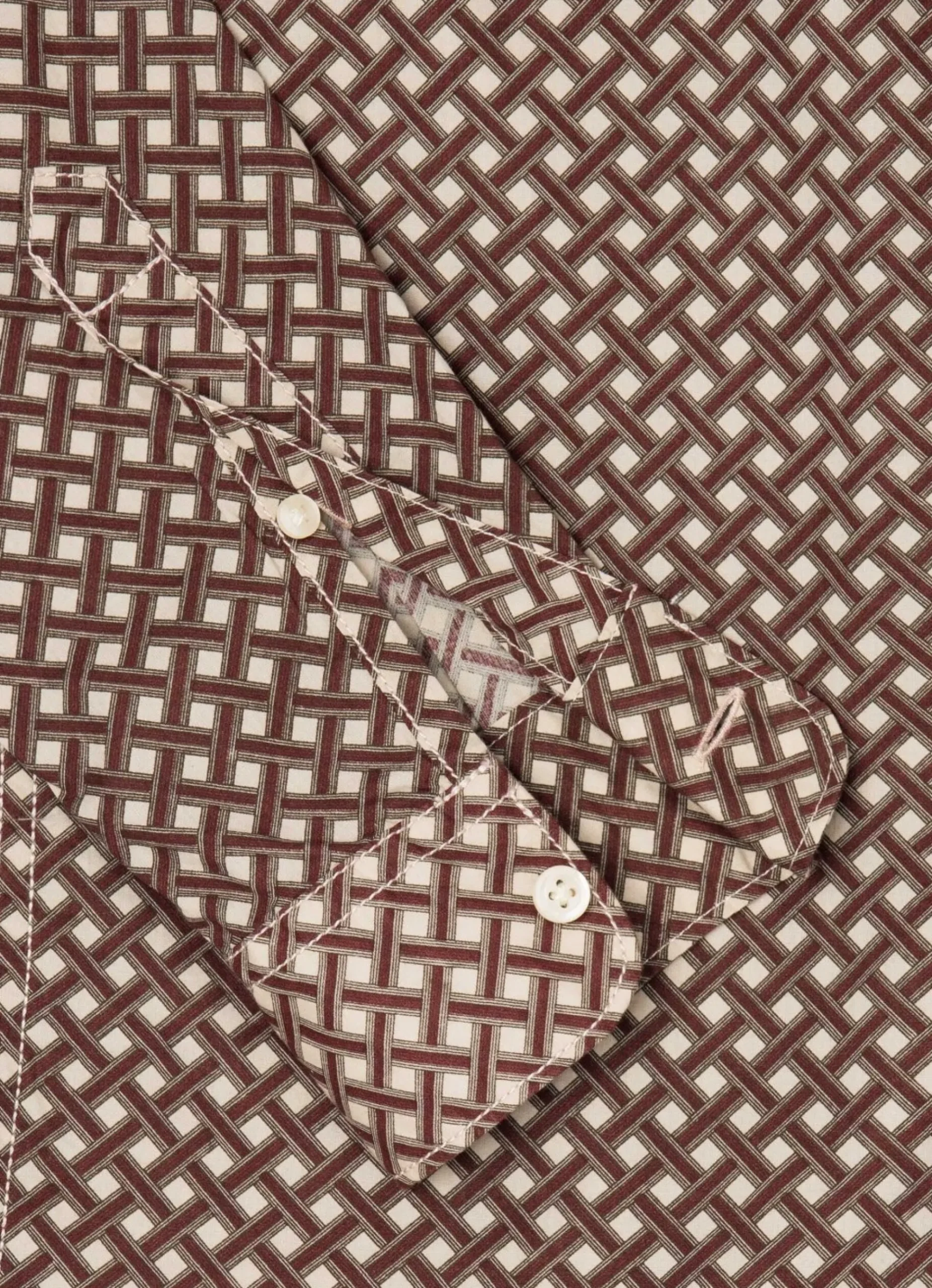Homem Pepe Jeans Camisas>Camisa Popelina Padrao Geometrico