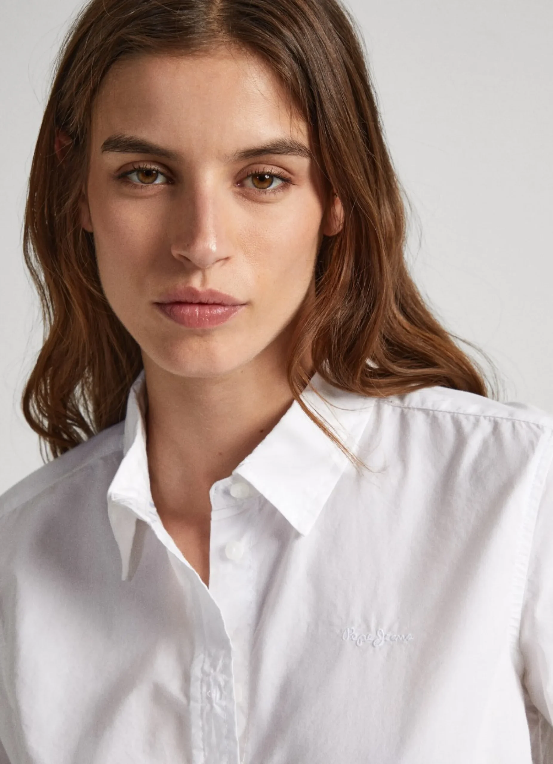 Mulher Pepe Jeans Camisas E Blusas>Camisa Popelina Regular Fit