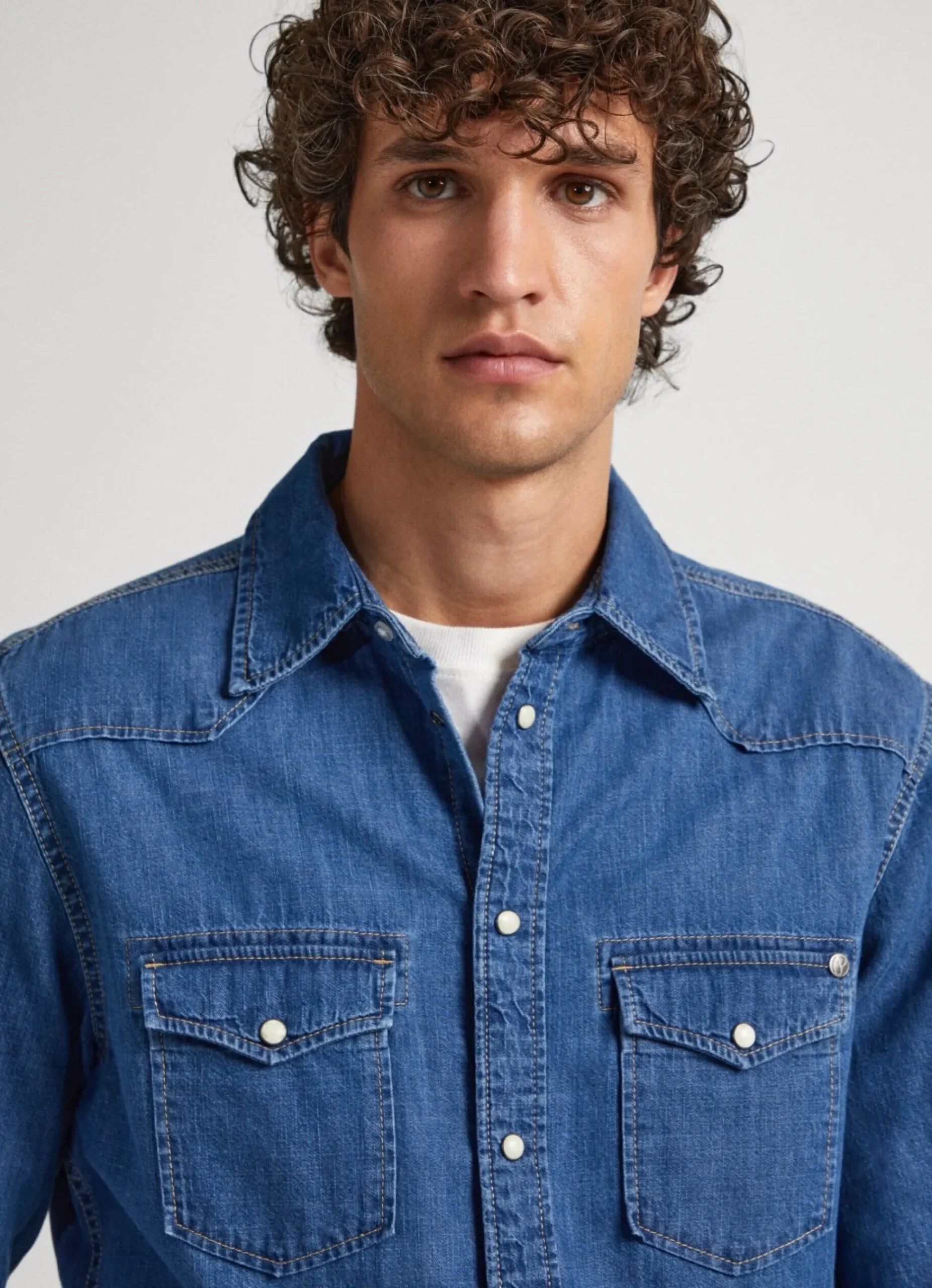 Homem Pepe Jeans Camisas>Camisa Regular Fit
