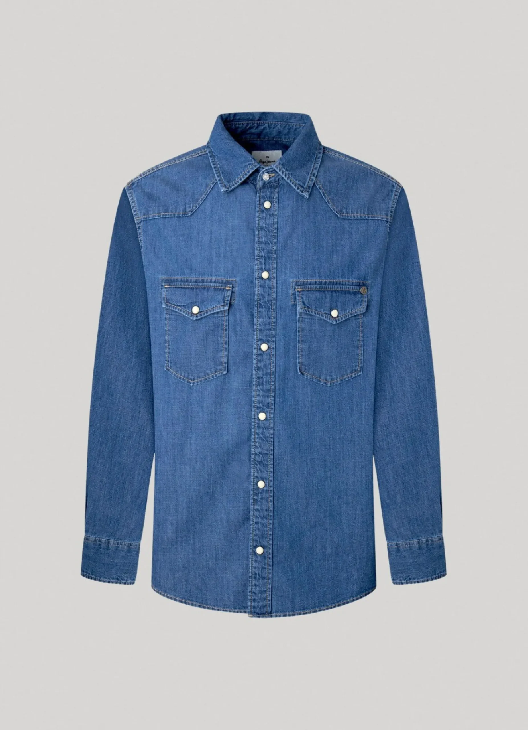 Homem Pepe Jeans Camisas>Camisa Regular Fit