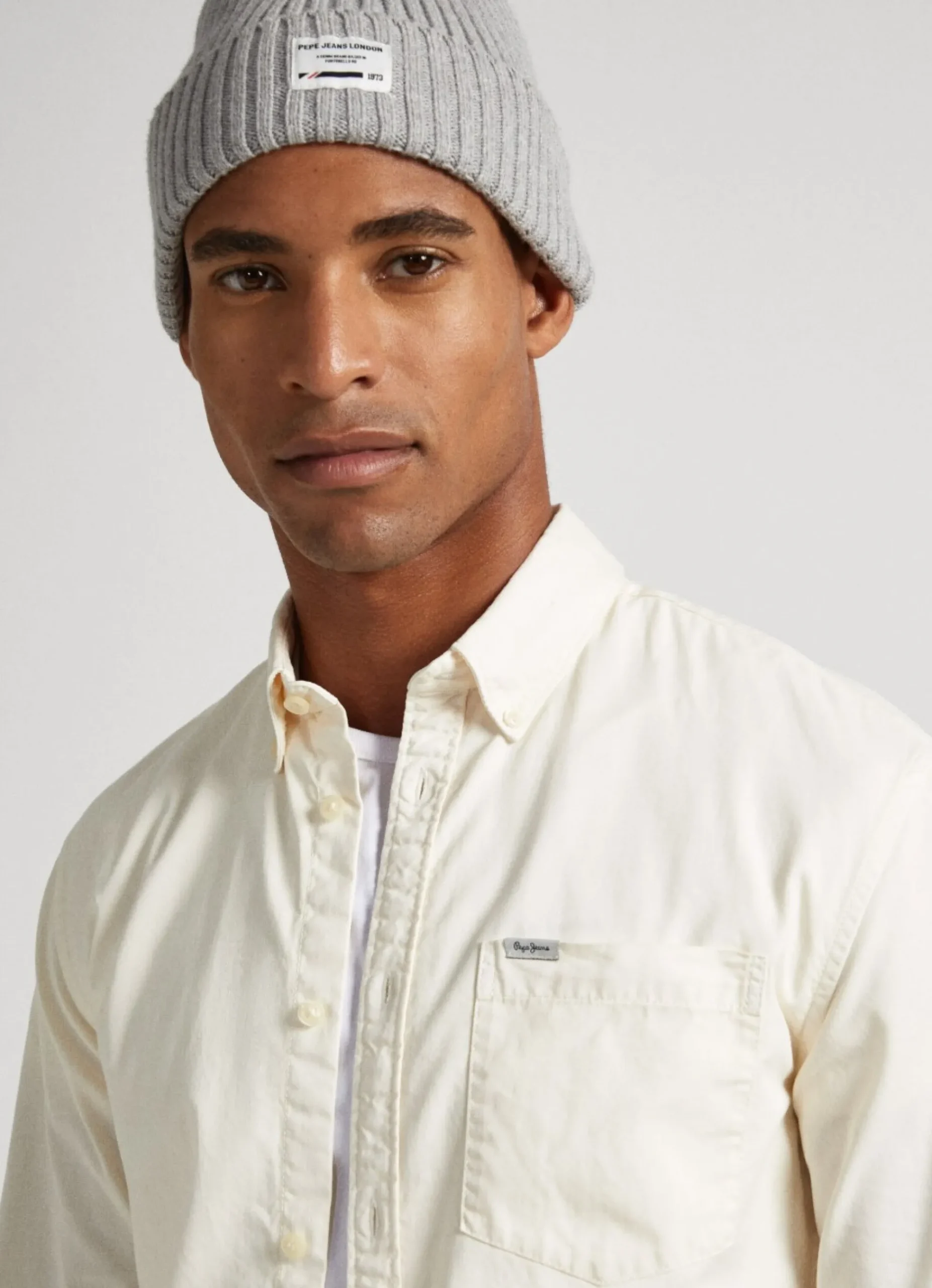 Homem Pepe Jeans Camisas>Camisa Sarja Algodao Regular Fit