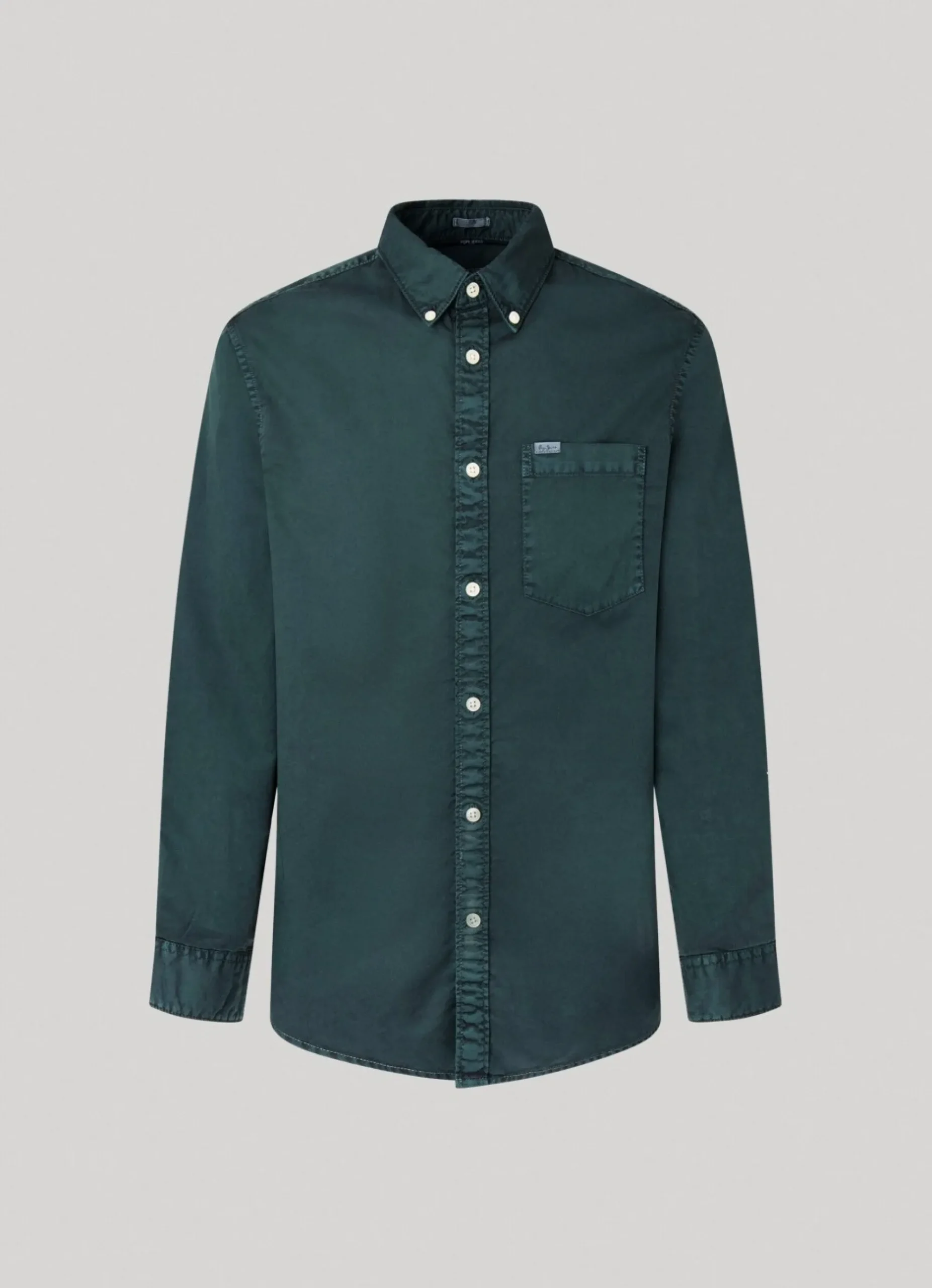 Homem Pepe Jeans Camisas>Camisa Sarja Algodao Regular Fit