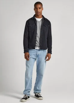Homem Pepe Jeans Camisas>Camisa Slim Fit