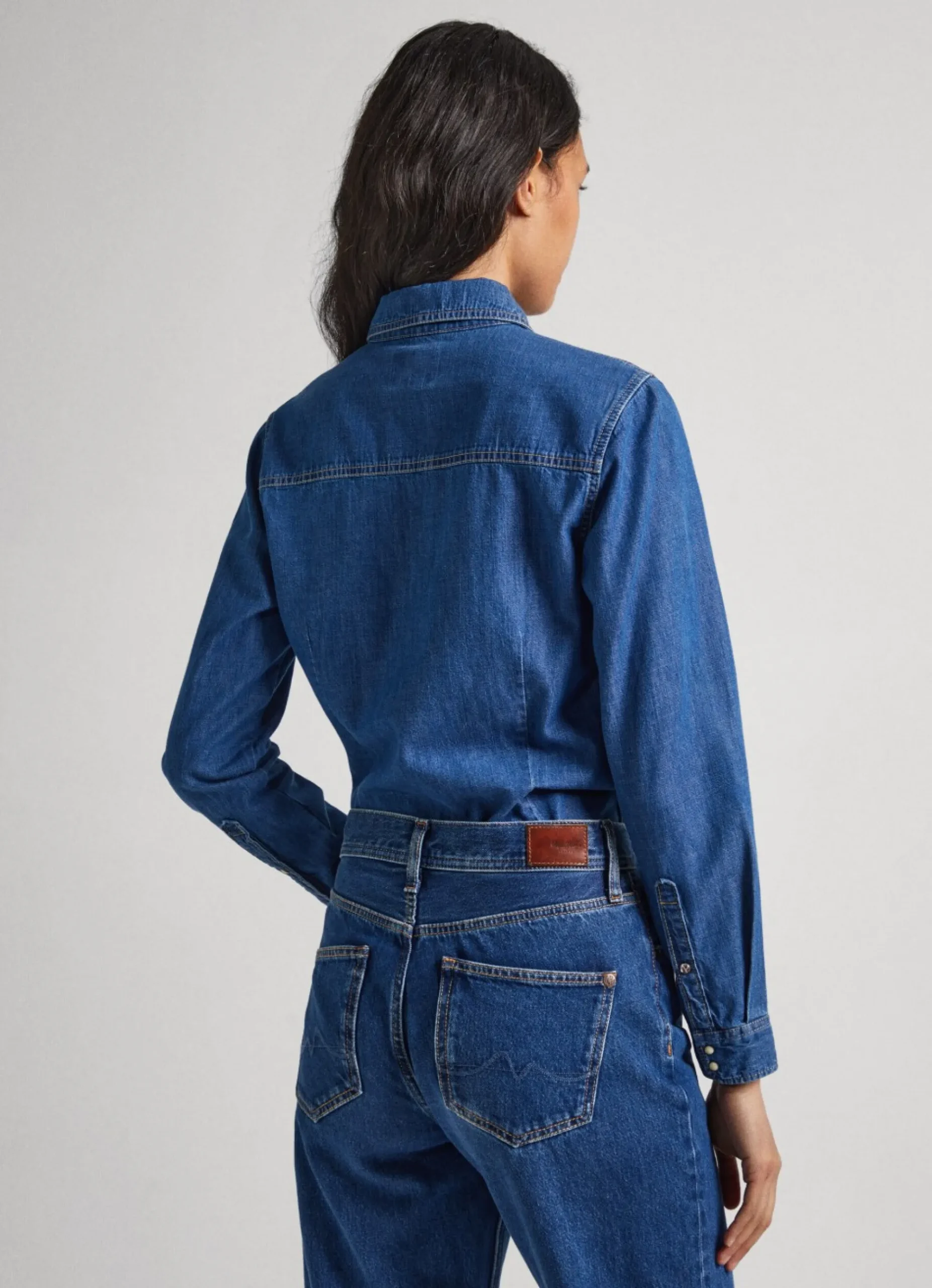 Mulher Pepe Jeans Camisas E Blusas>Camisa Slim Fit