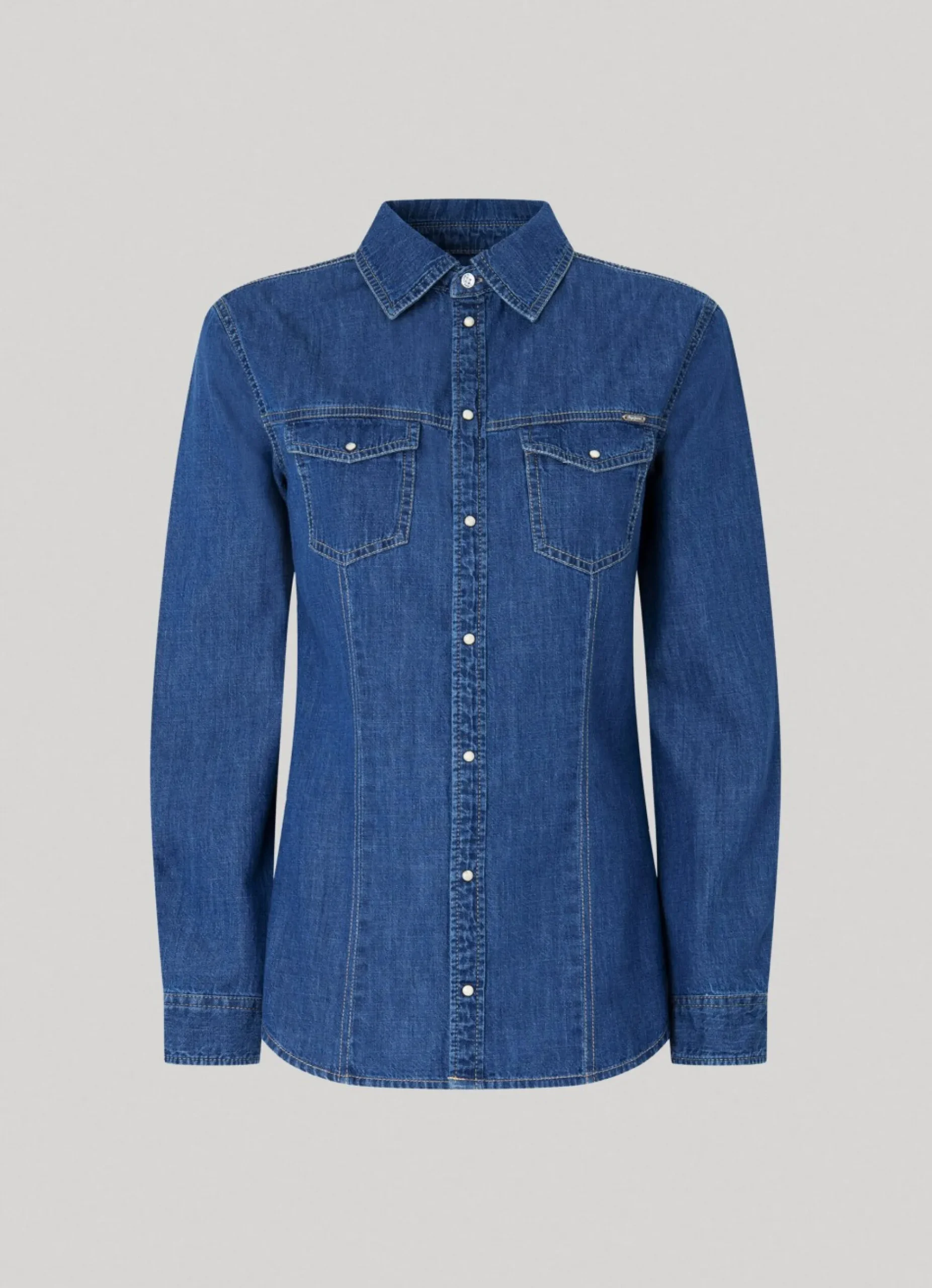 Mulher Pepe Jeans Camisas E Blusas>Camisa Slim Fit