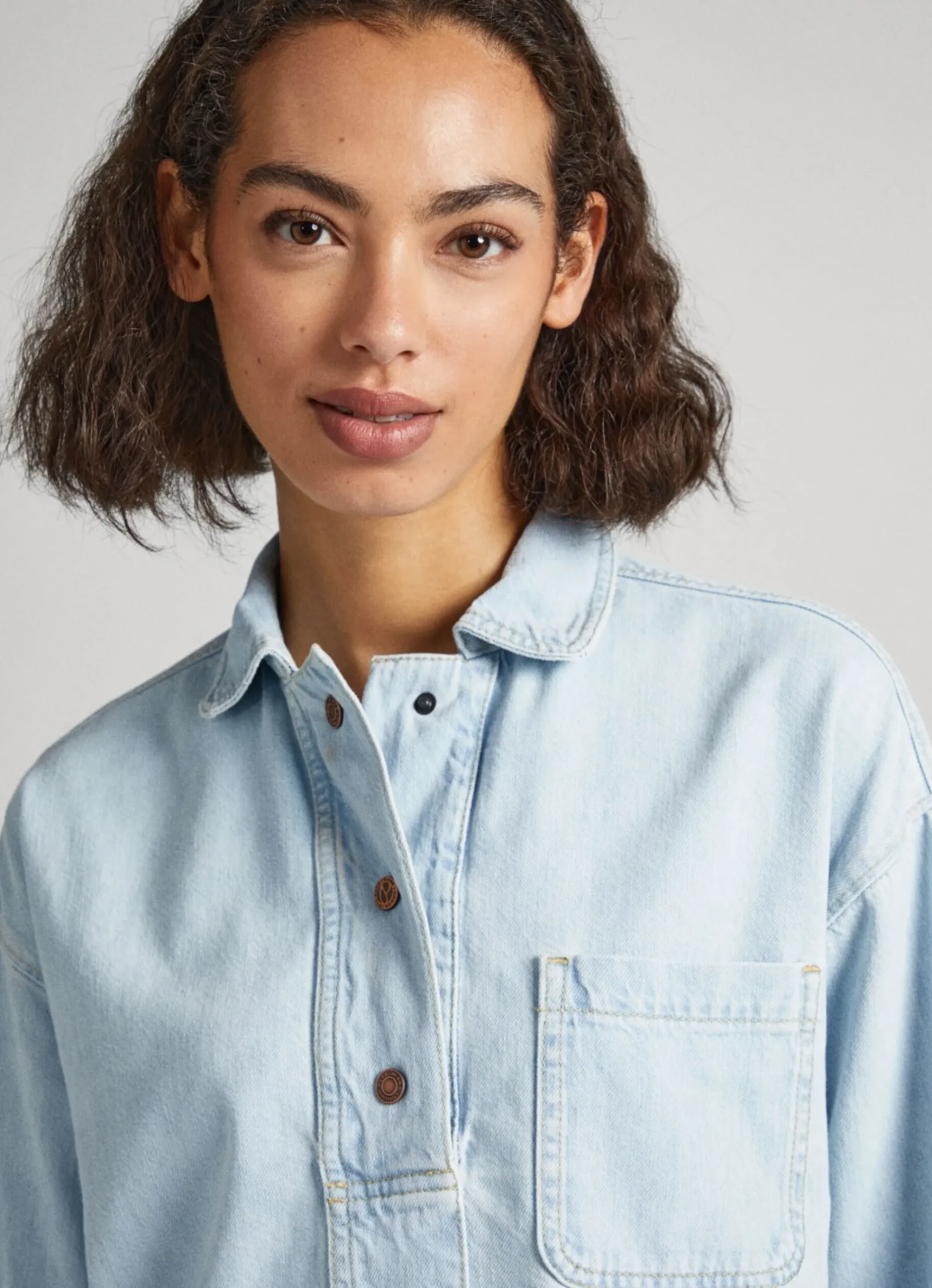 Mulher Pepe Jeans Camisas E Blusas>Camisa Tipo Polo