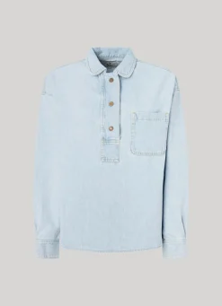Mulher Pepe Jeans Camisas E Blusas><noscript><img width=
