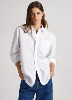 Homem Pepe Jeans Camisas>Camisa Unisexo I Love London
