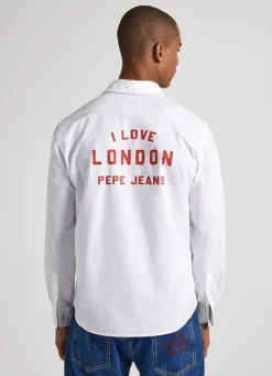 Homem Pepe Jeans Camisas><noscript><img width=