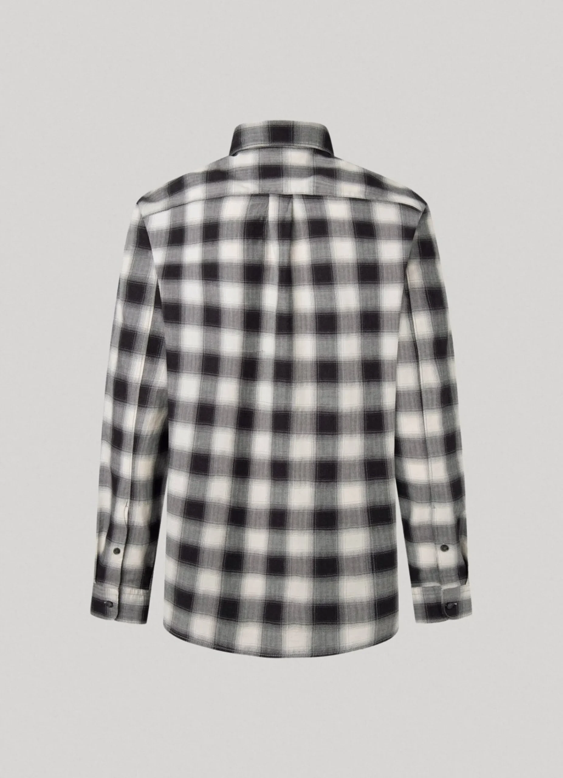 Homem Pepe Jeans Camisas>Camisa Xadrez De Algodao