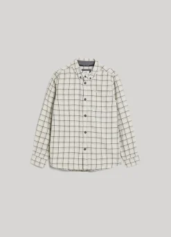Rapaz Pepe Jeans Polos E Camisas>Camisa Xadrez Melange