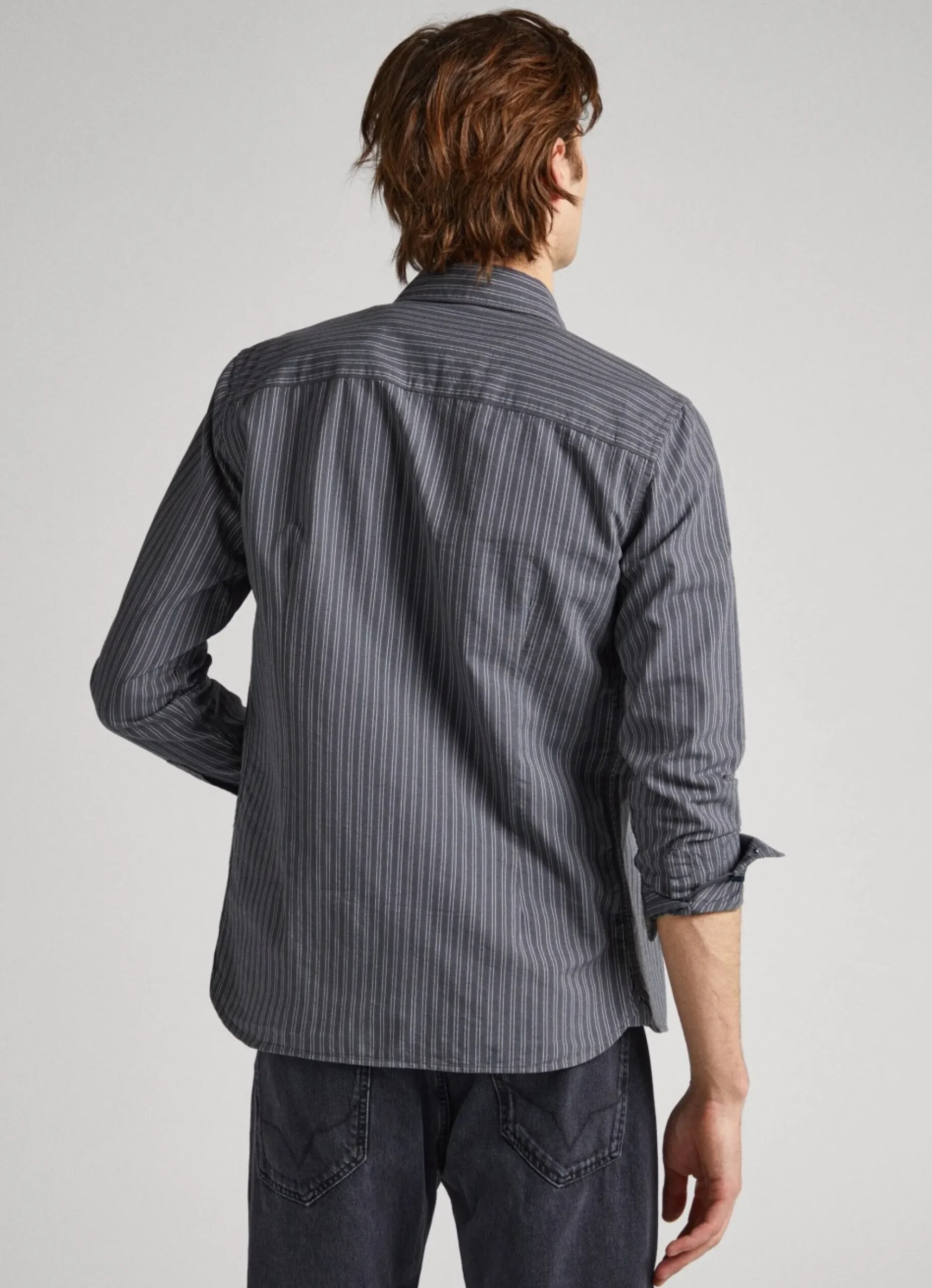 Homem Pepe Jeans Camisas>Camisa Xadrez Oxford Slim Fit