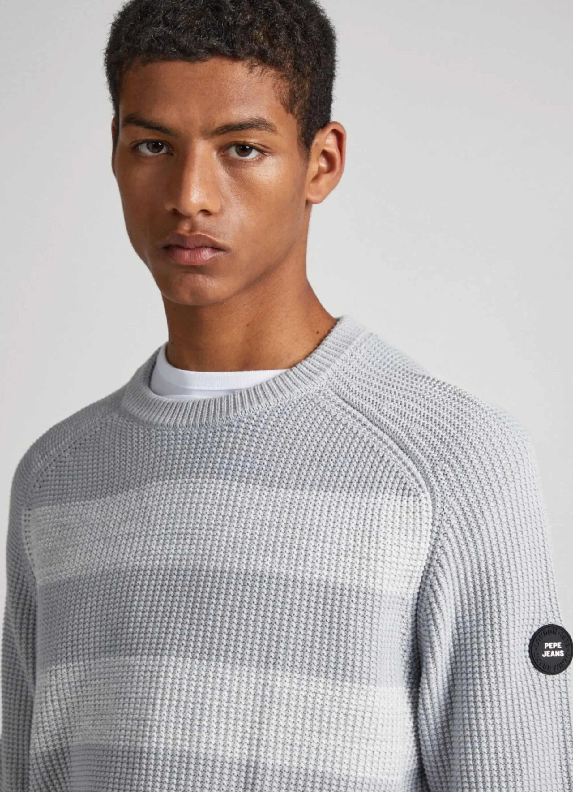 Homem Pepe Jeans Malhas>Camisola Algodao As Riscas