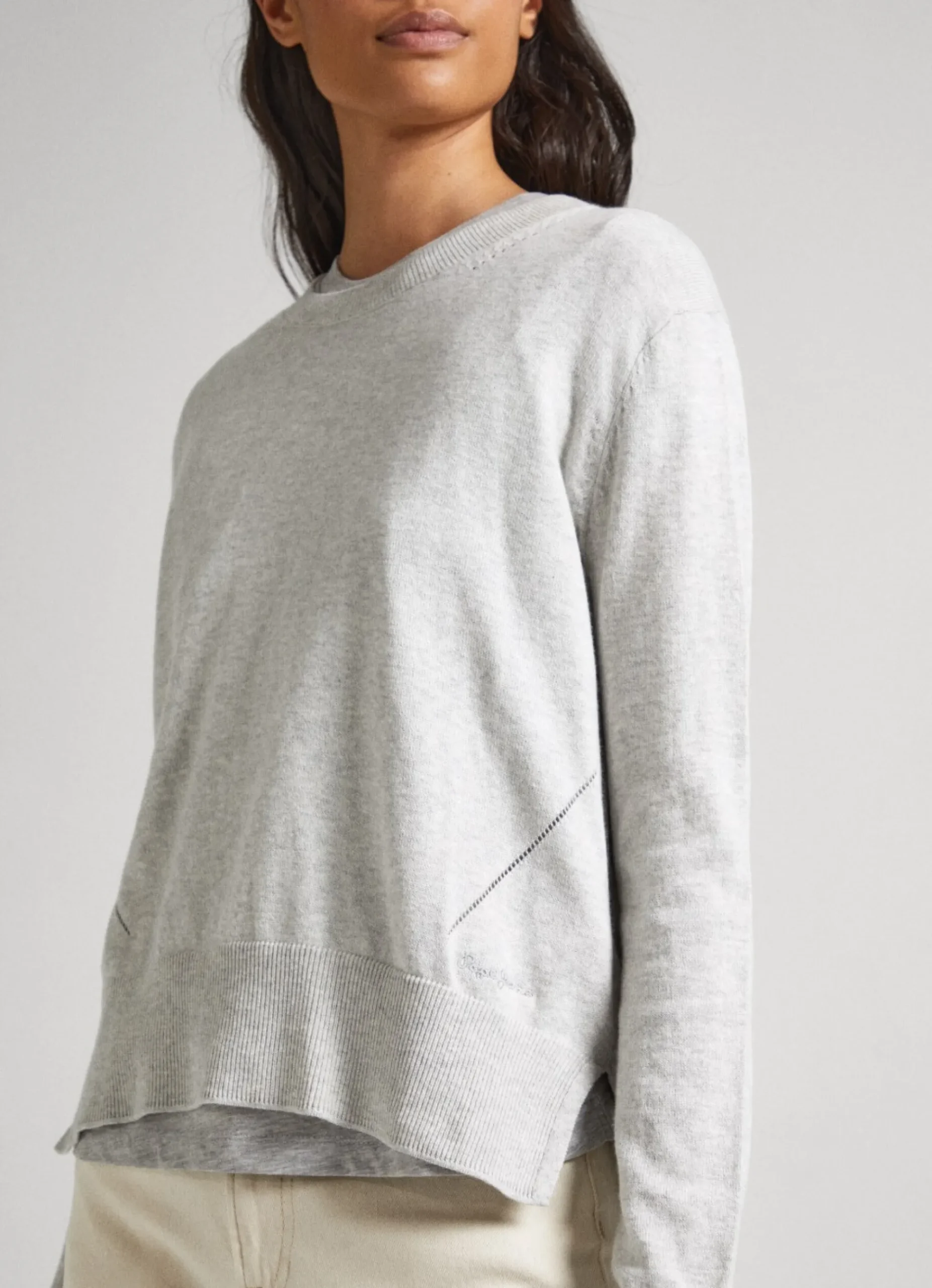 Mulher Pepe Jeans Malhas E Cardigans>Camisola Algodao Caxemira