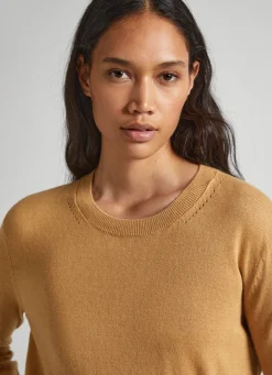 Mulher Pepe Jeans Malhas E Cardigans>Camisola Algodao Caxemira