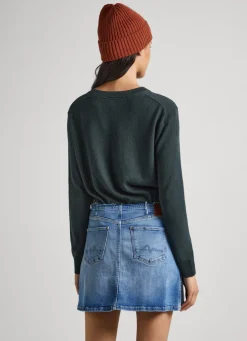 Mulher Pepe Jeans Malhas E Cardigans><noscript><img width=