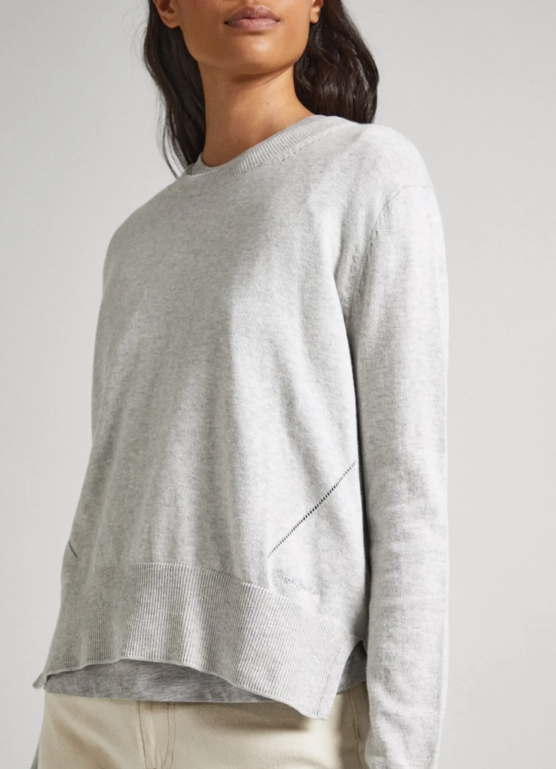 Mulher Pepe Jeans Malhas>Camisola Algodao Caxemira