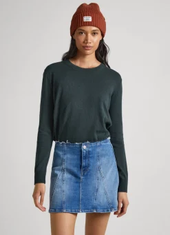 Mulher Pepe Jeans Malhas>Camisola Algodao Caxemira