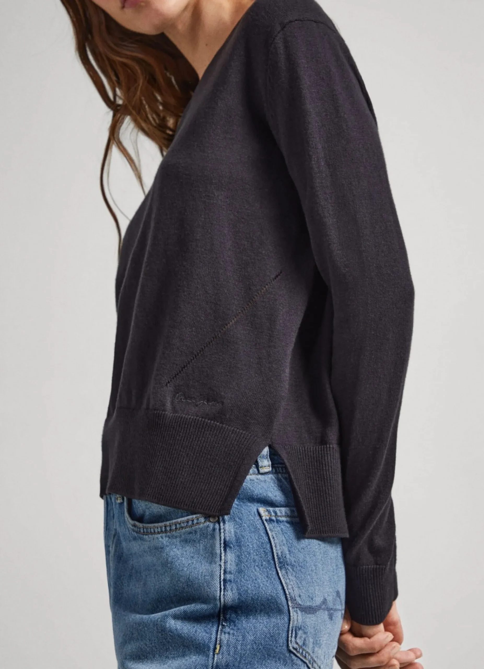 Mulher Pepe Jeans Malhas>Camisola Algodao Caxemira