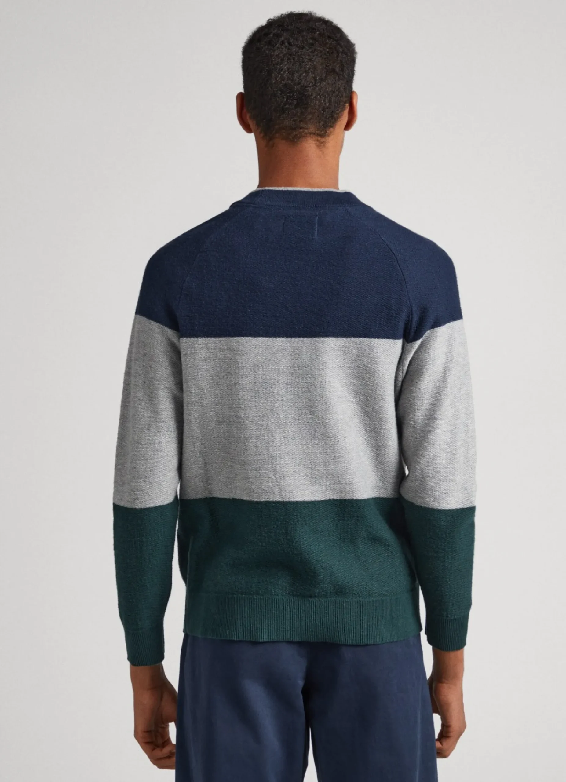 Homem Pepe Jeans Malhas>Camisola Algodao Color Block