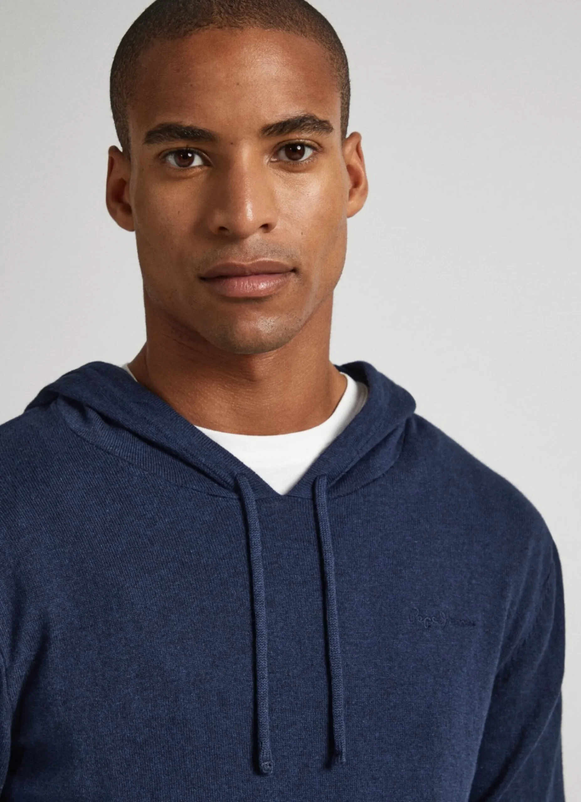 Homem Pepe Jeans Malhas>Camisola Algodao Com Capuz