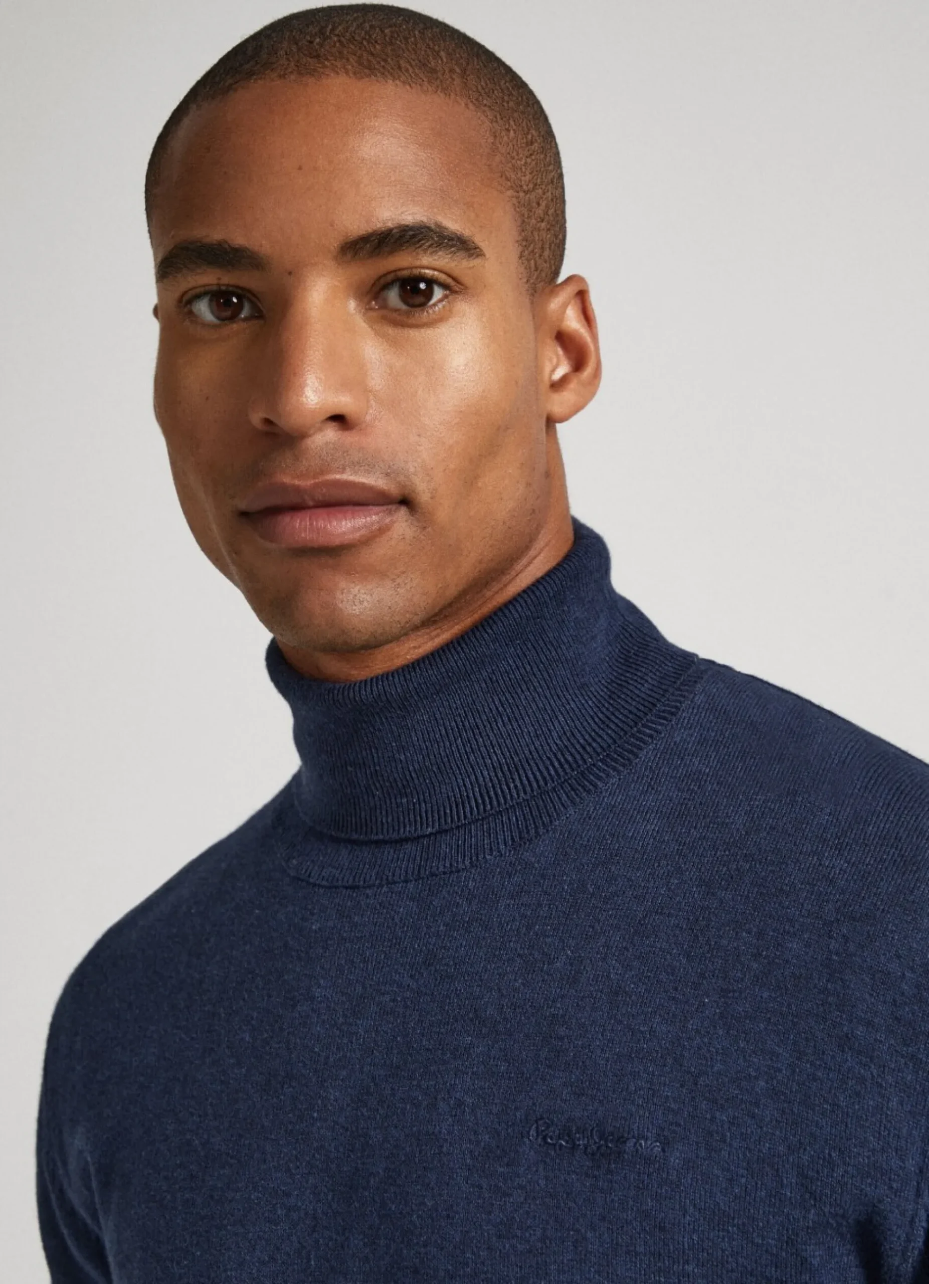 Homem Pepe Jeans Malhas>Camisola Algodao Gola Alta