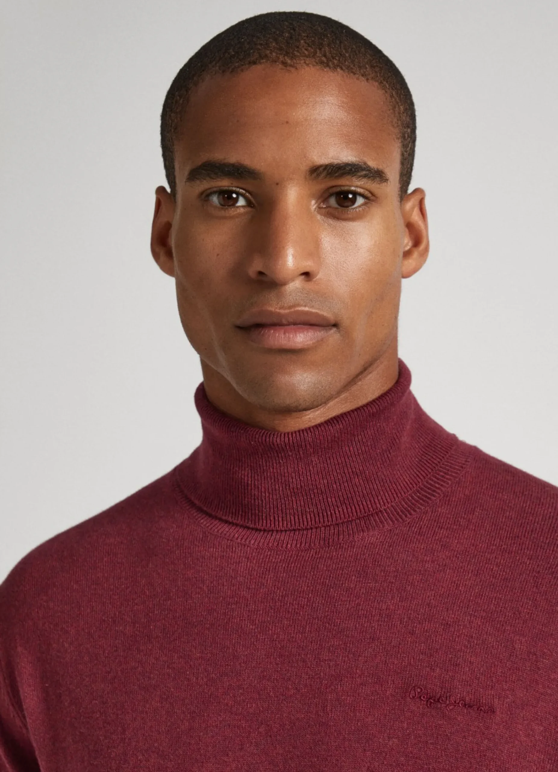 Homem Pepe Jeans Malhas>Camisola Algodao Gola Alta
