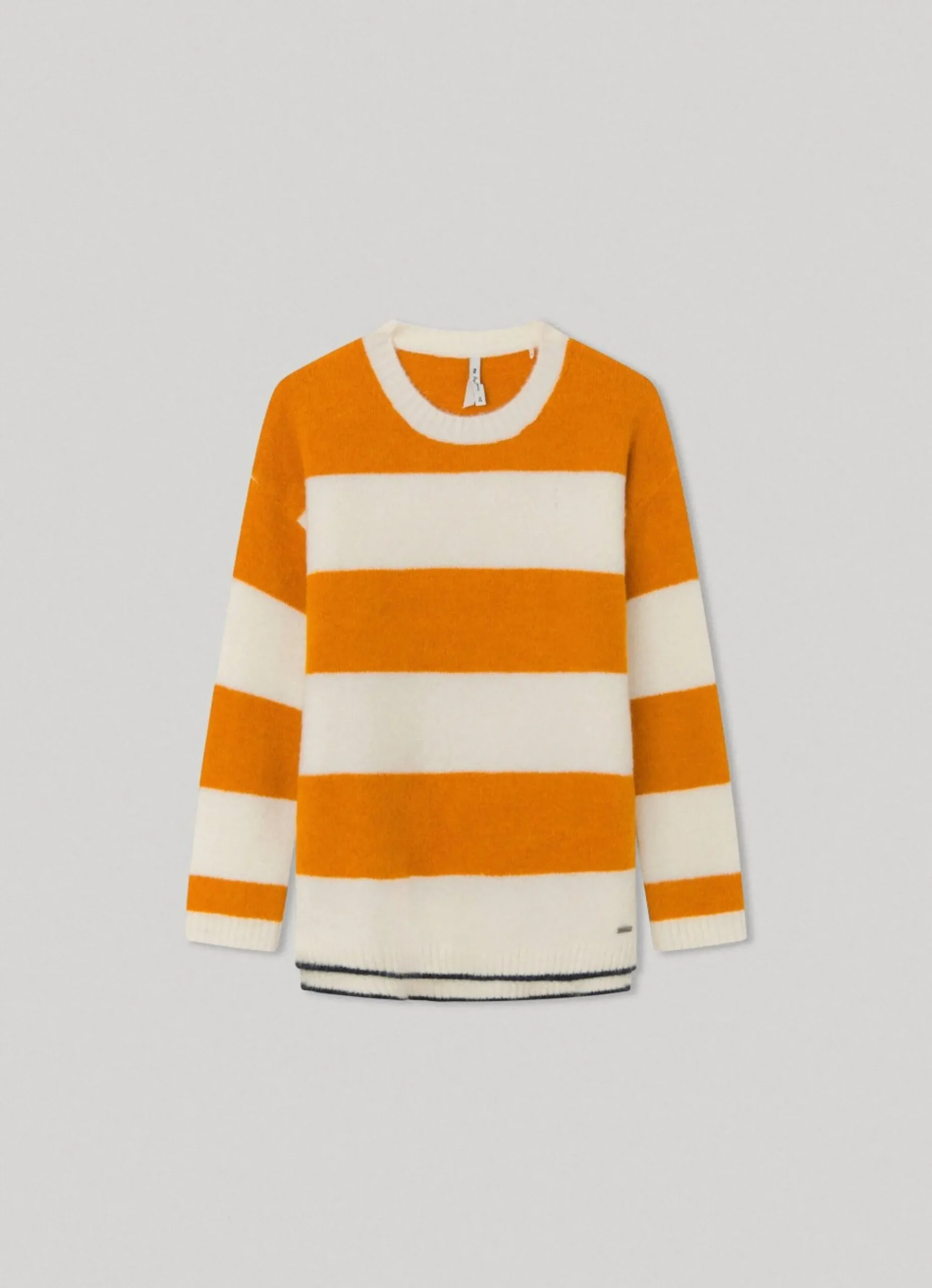 Rapariga Pepe Jeans Sweatshirts E Malhas>Camisola As Riscas De Gola Redonda
