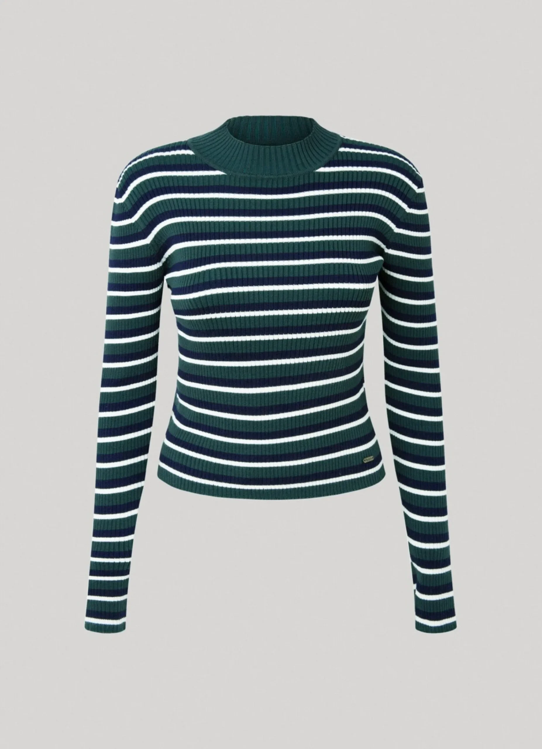 Mulher Pepe Jeans Malhas>Camisola Canelada As Riscas