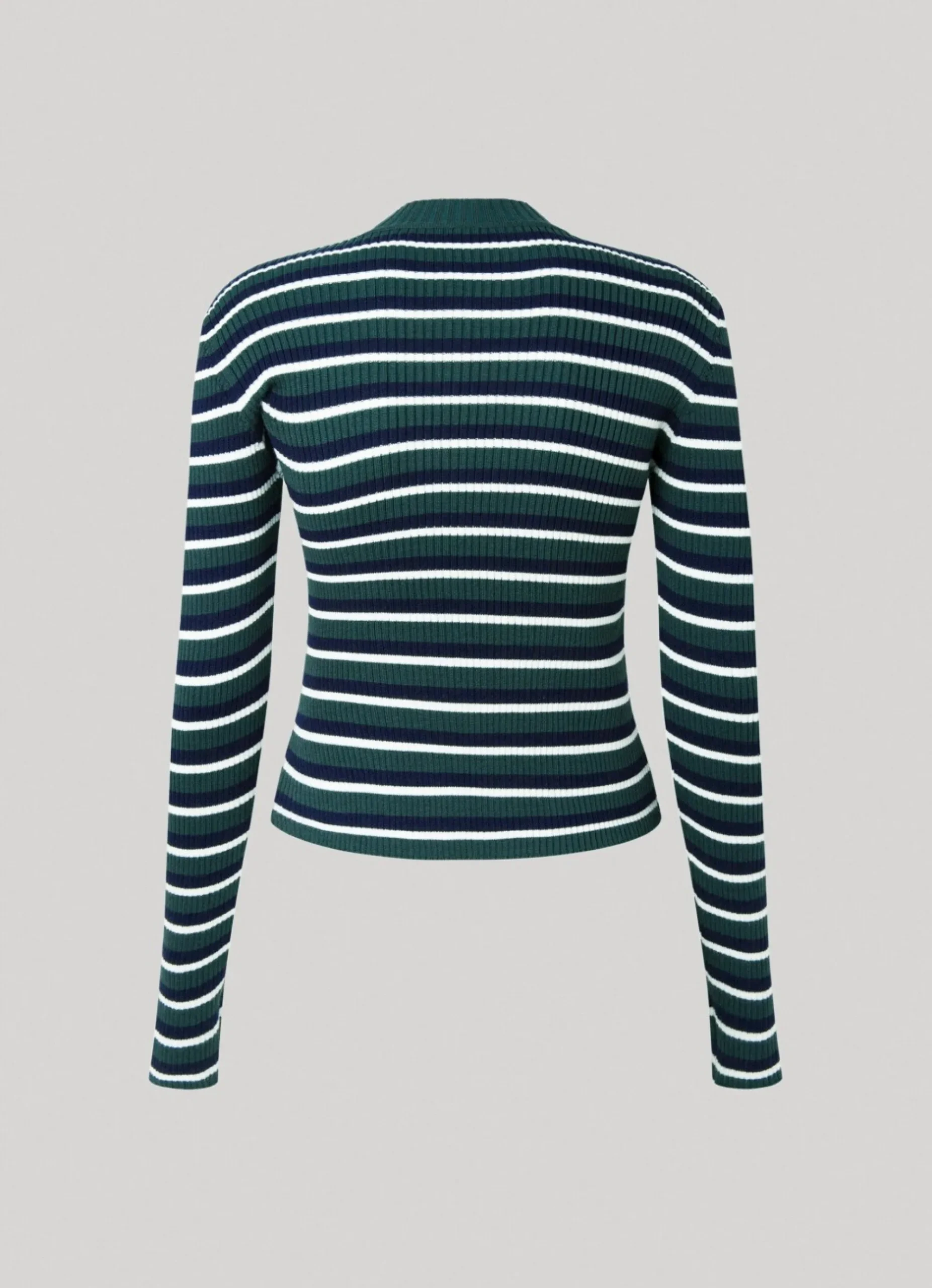 Mulher Pepe Jeans Malhas>Camisola Canelada As Riscas