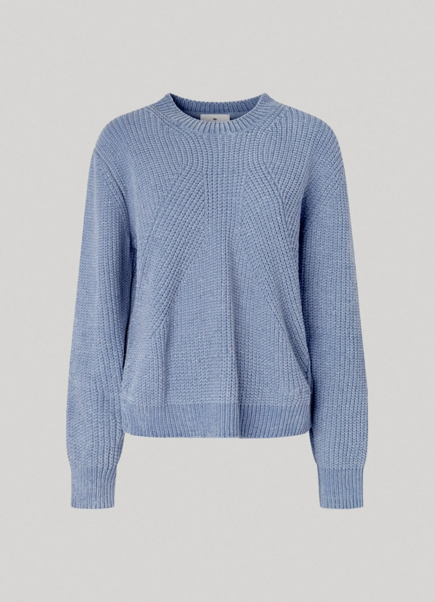 Mulher Pepe Jeans Malhas E Cardigans>Camisola Chenille Gola Redonda
