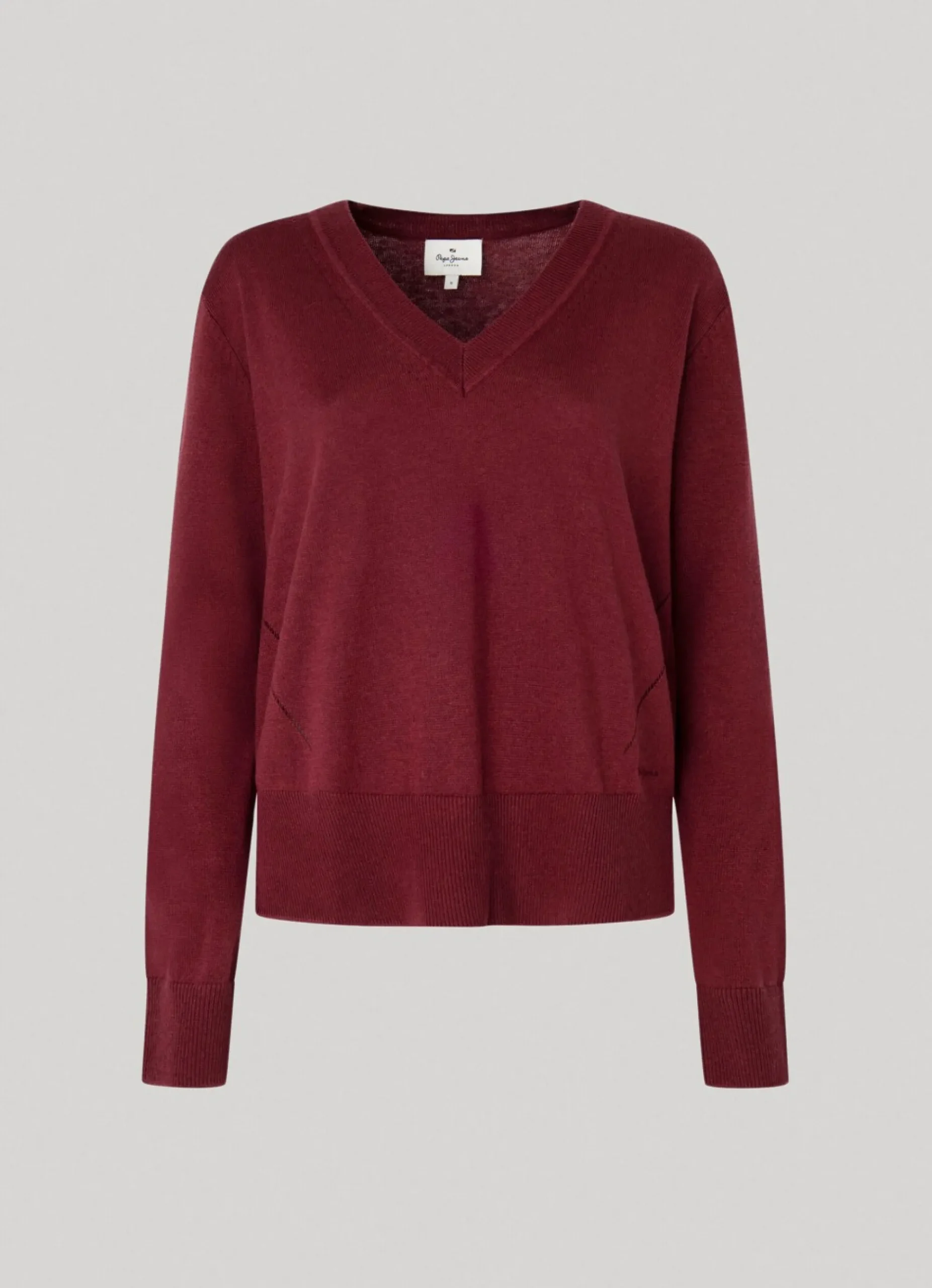 Mulher Pepe Jeans Malhas E Cardigans>Camisola Com Detalhes Abertos