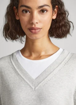 Mulher Pepe Jeans Malhas E Cardigans><noscript><img width=